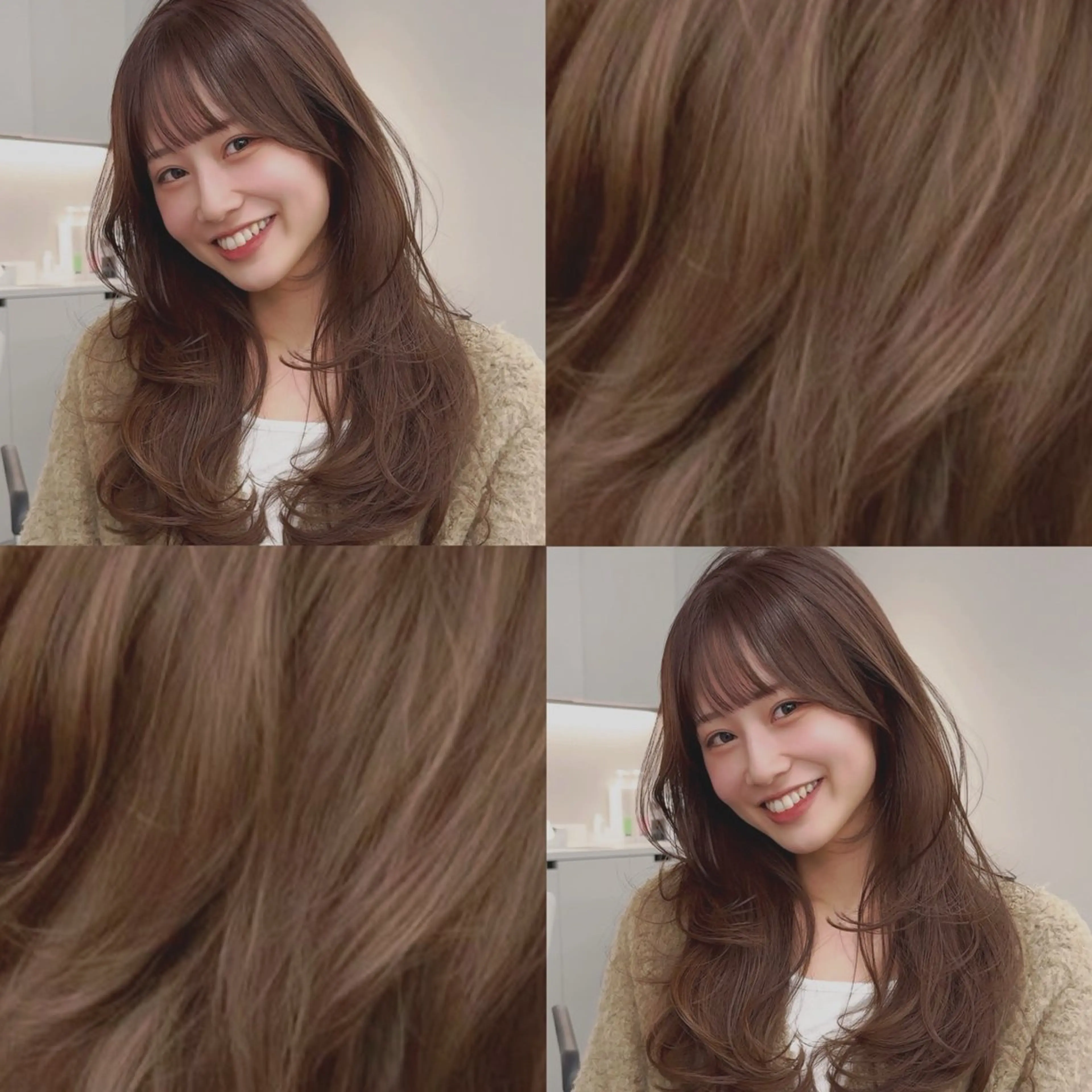 カラー ヘアカラー トリートメント 表参道/レイヤー/ 髪質改善/ryoのヘアスタイル