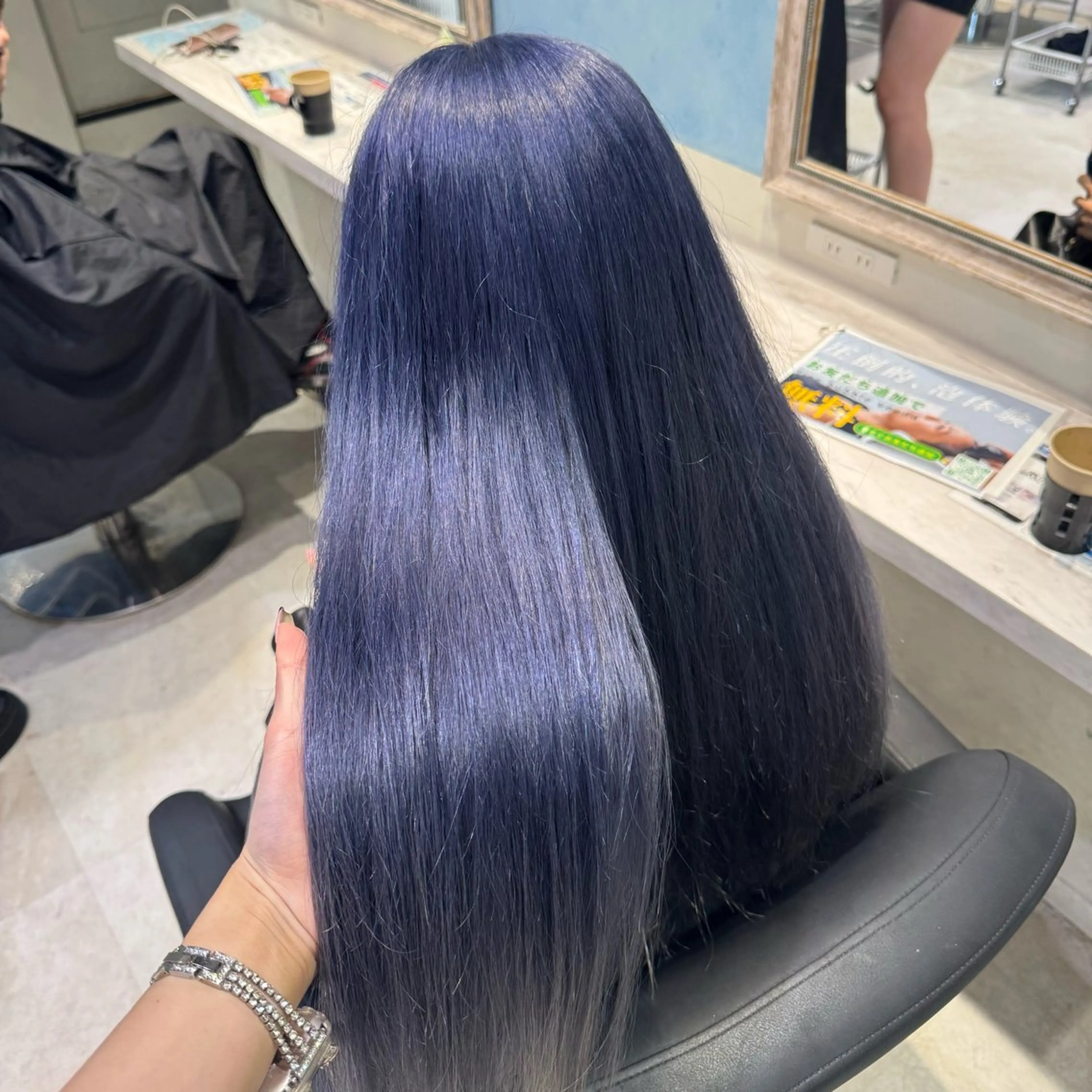 ロング カラー ブリーチ ケアブリーチ ケアカラー 髪質改善 韓国風ヘア ヘアカラー トリートメント 🦋ブリーチ/カラー 専門Aya💖のヘアスタイル