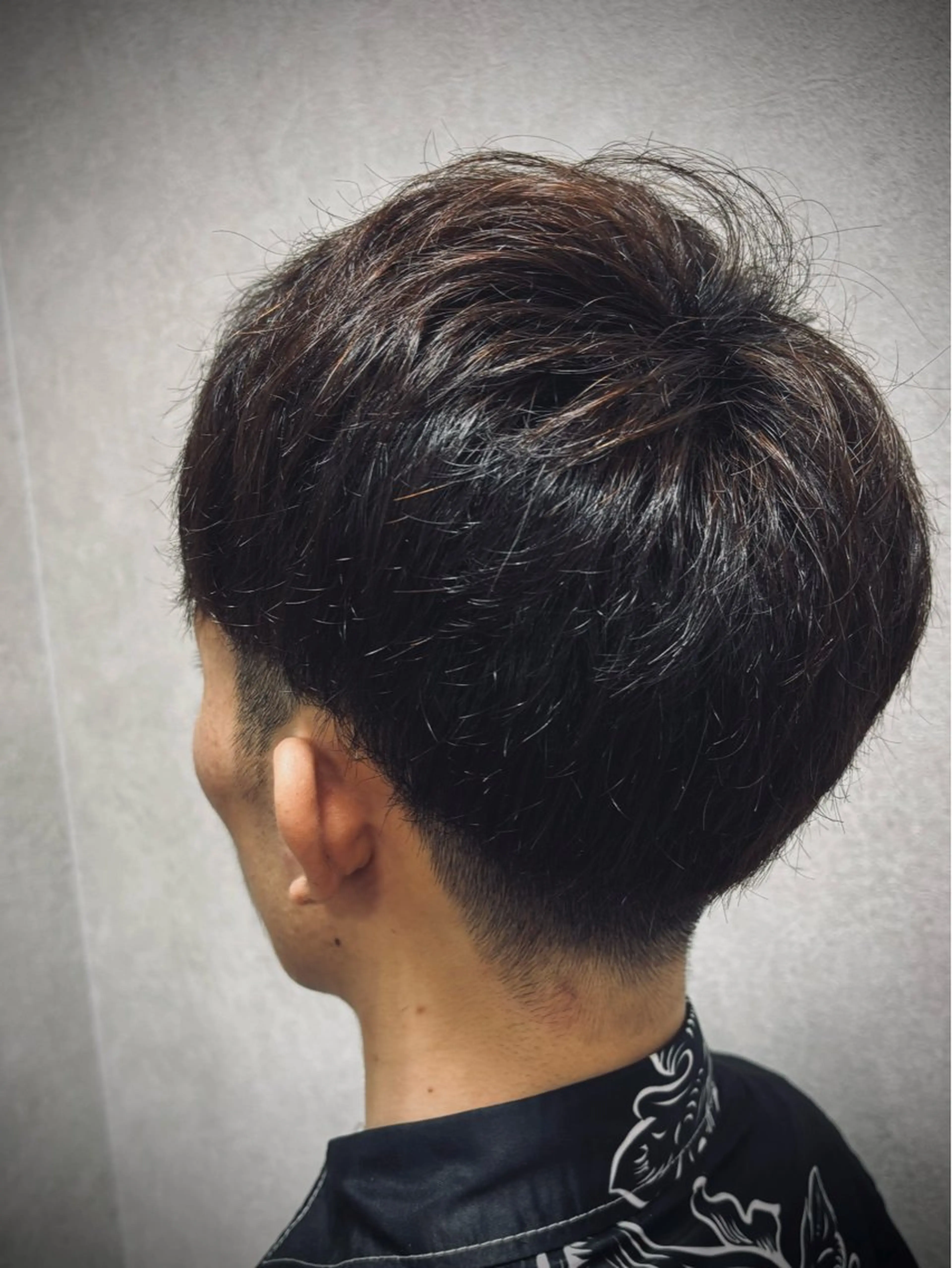 ショート メンズ アップバング JADE with AKROS所属・JADEwith AKROS✨サヤカのヘアスタイル