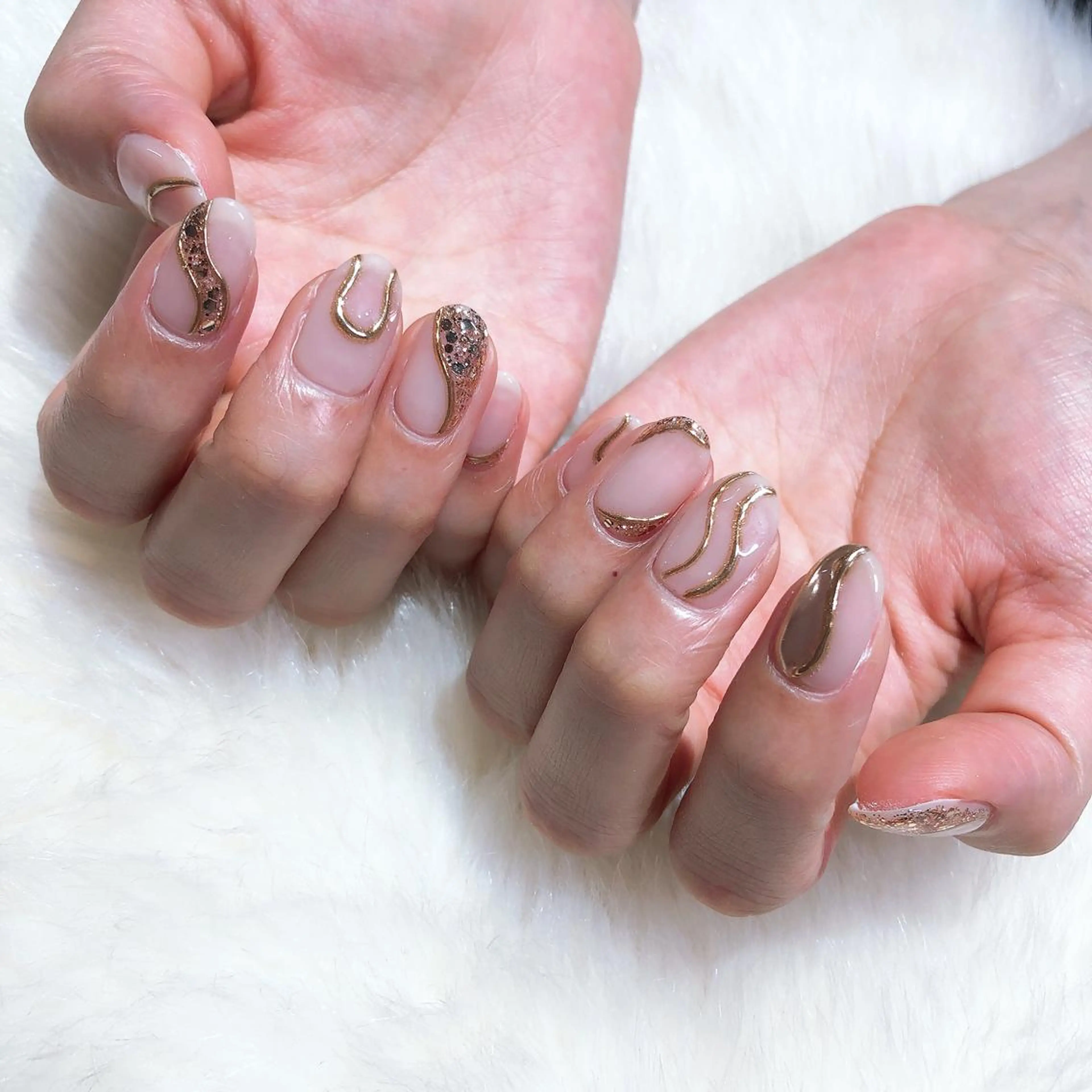 ネイル ハンドネイル フットネイル ハンドケア Nes.Nail所属・Miyagi Asamiのネイルデザイン