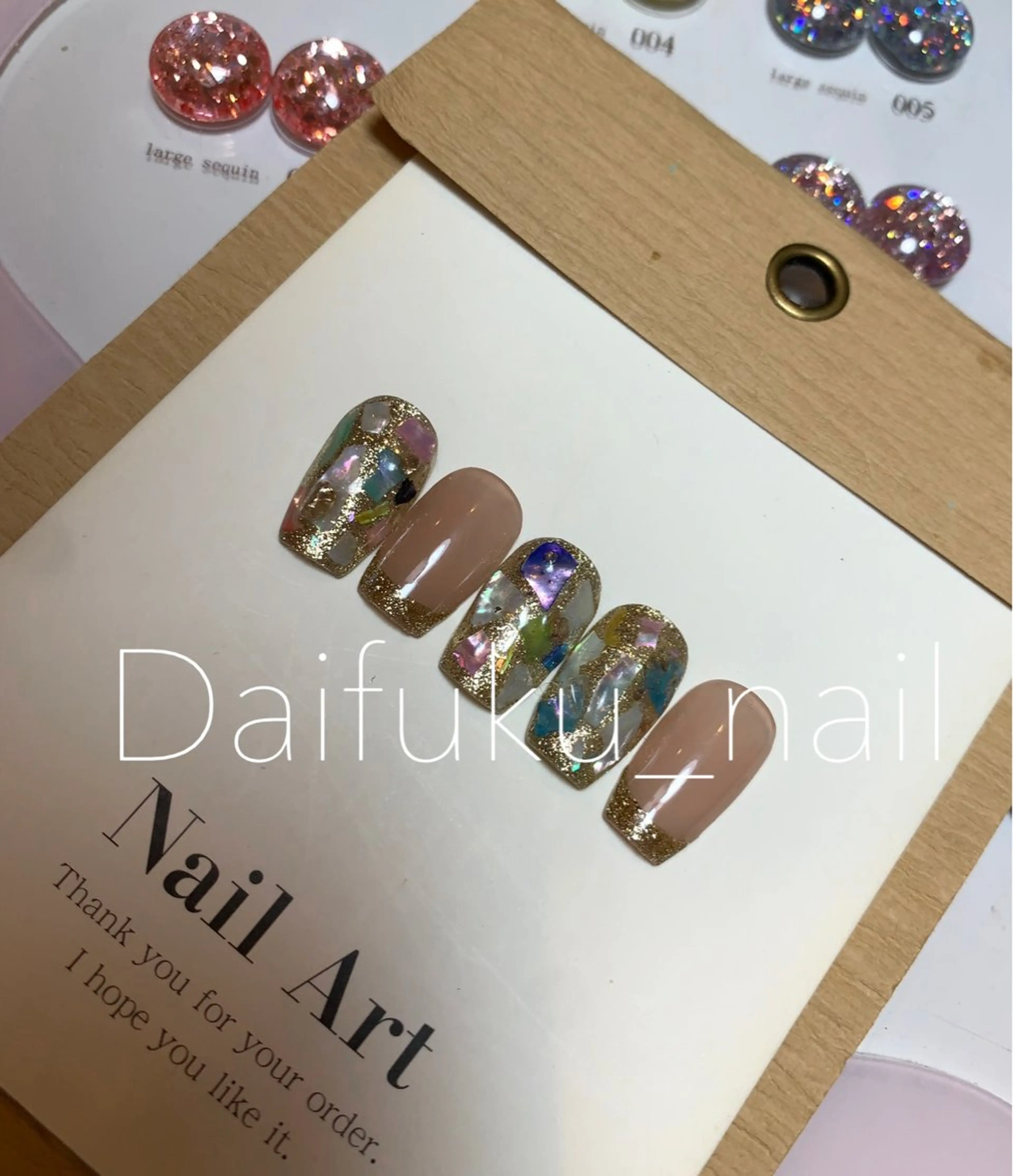 ミディアム ハンドネイル Daifuku_nails所属・Daifuku nailsのネイルデザイン