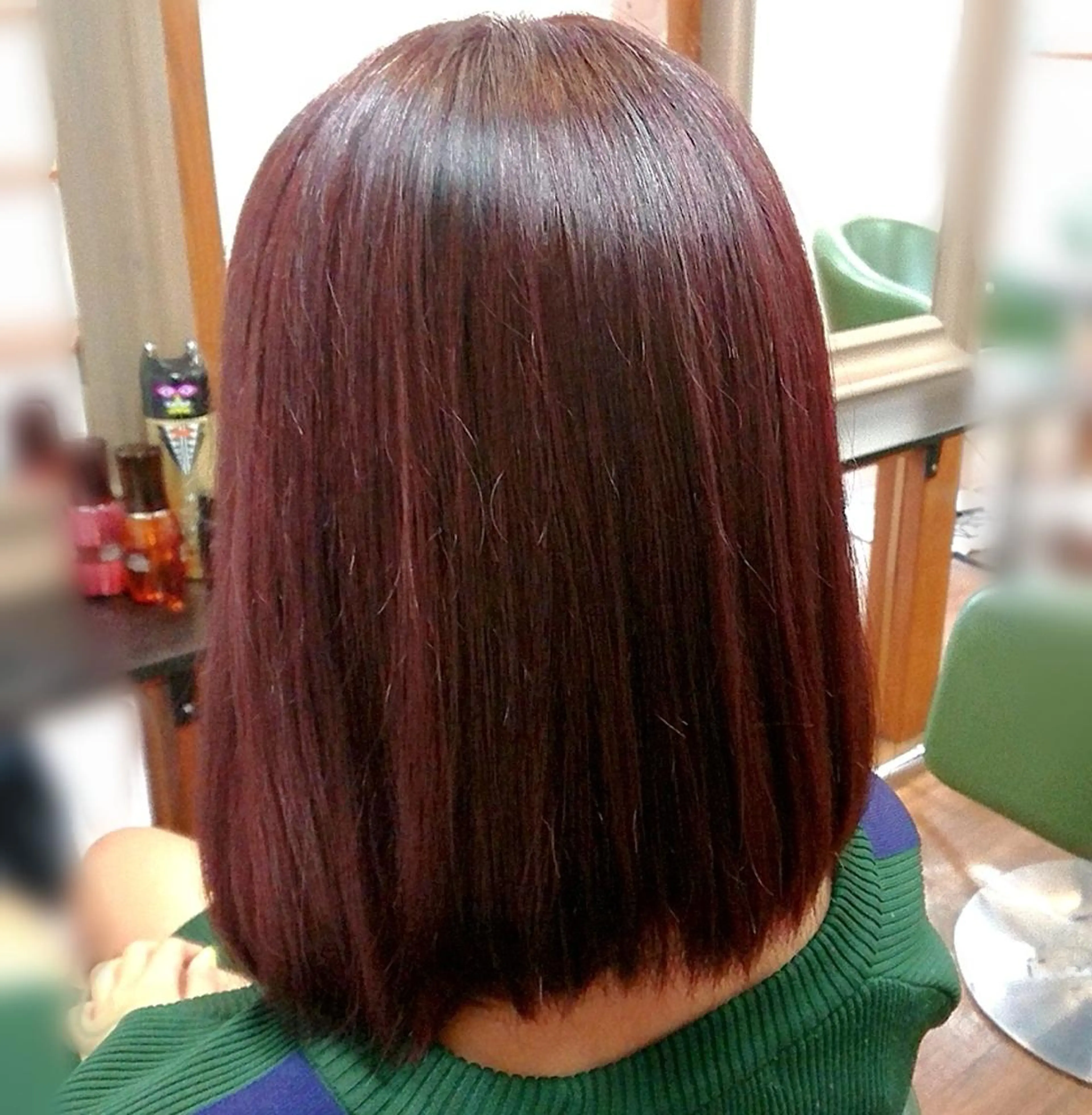 ミディアム ヘアカラー トリートメント 渡辺 康行のヘアスタイル