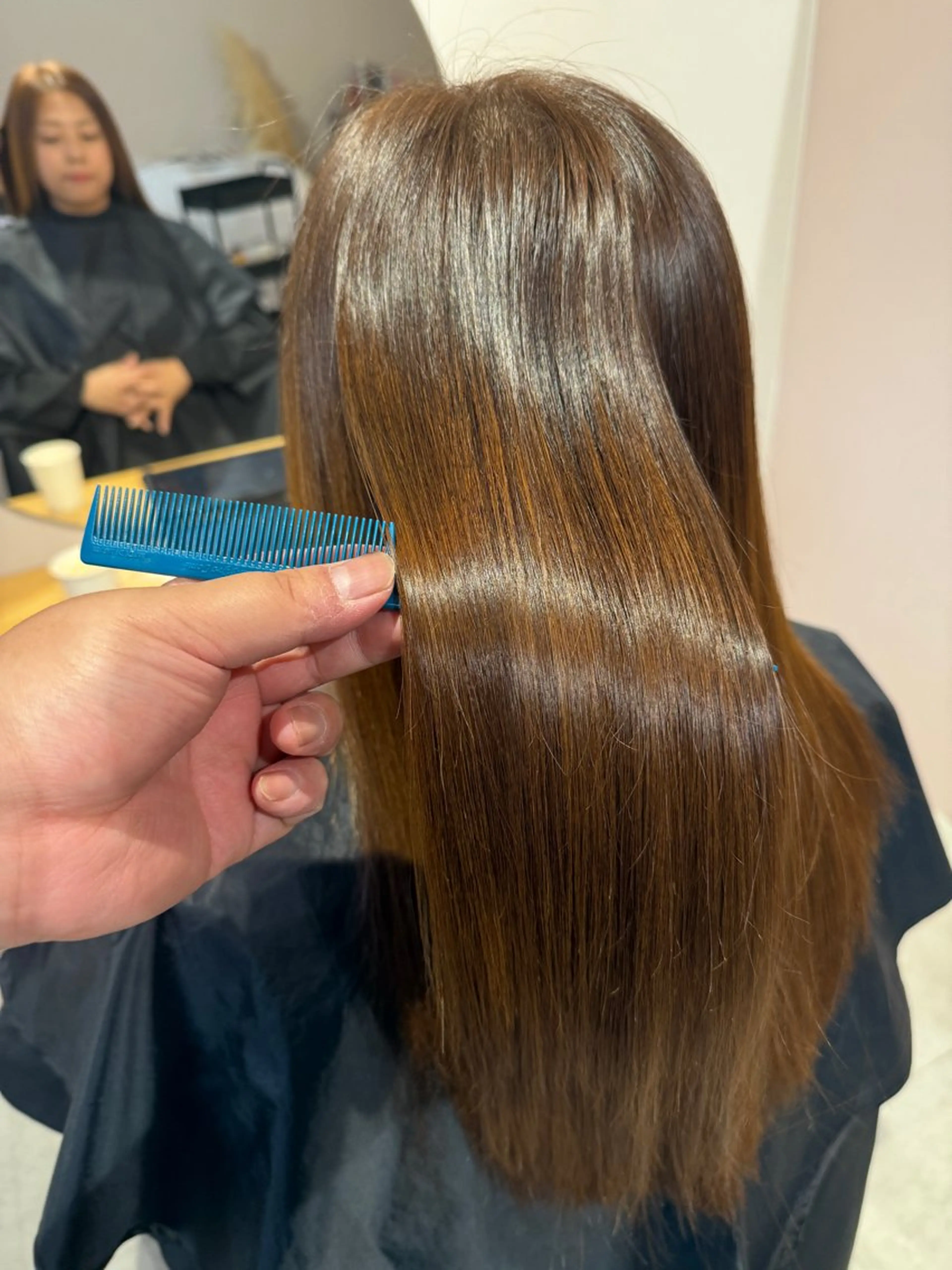 セミロング miri髪質改善 久留米/韓国のヘアスタイル