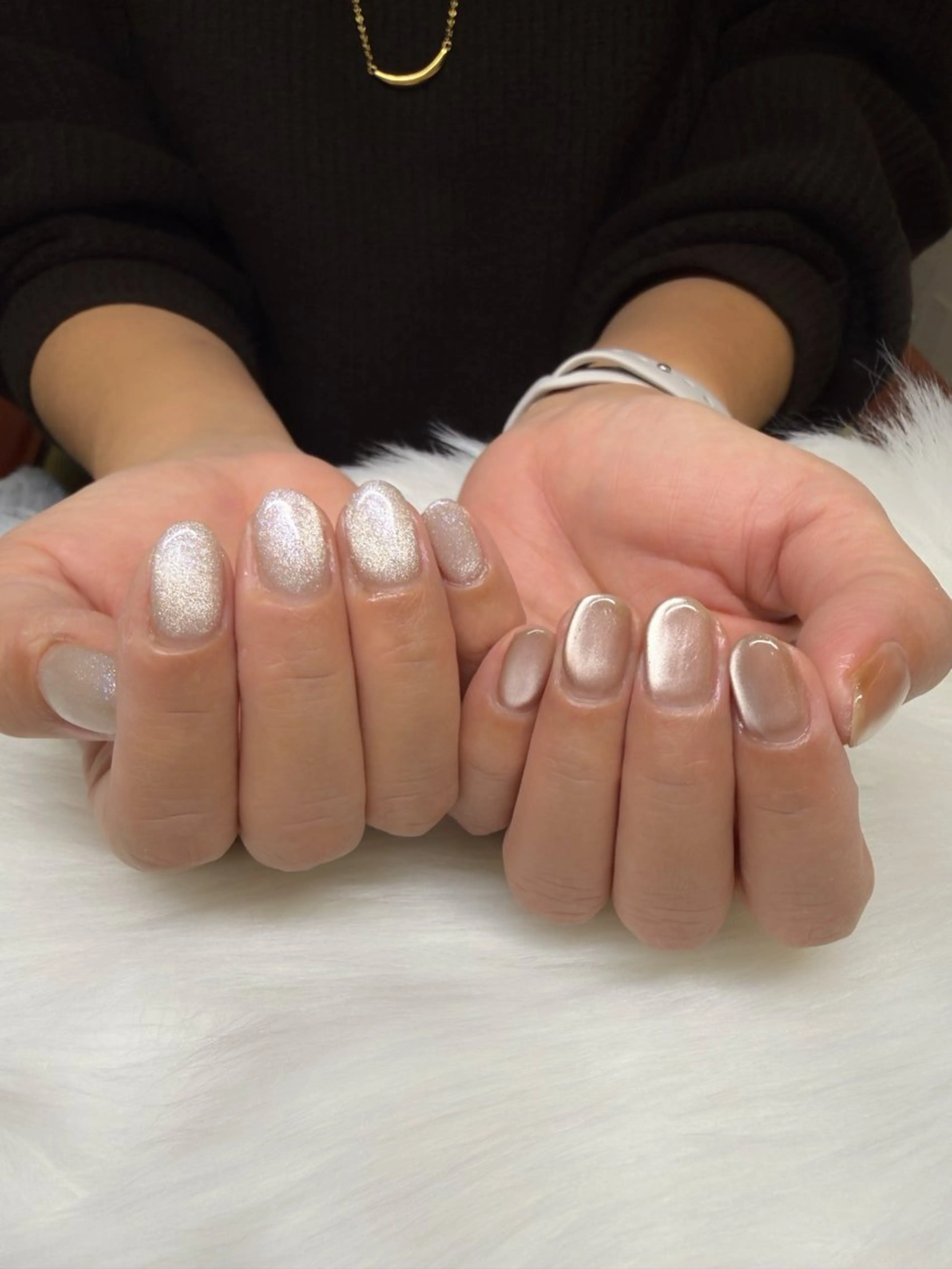 すぐ予約🎀オフ込み　マグネットネイルの写真