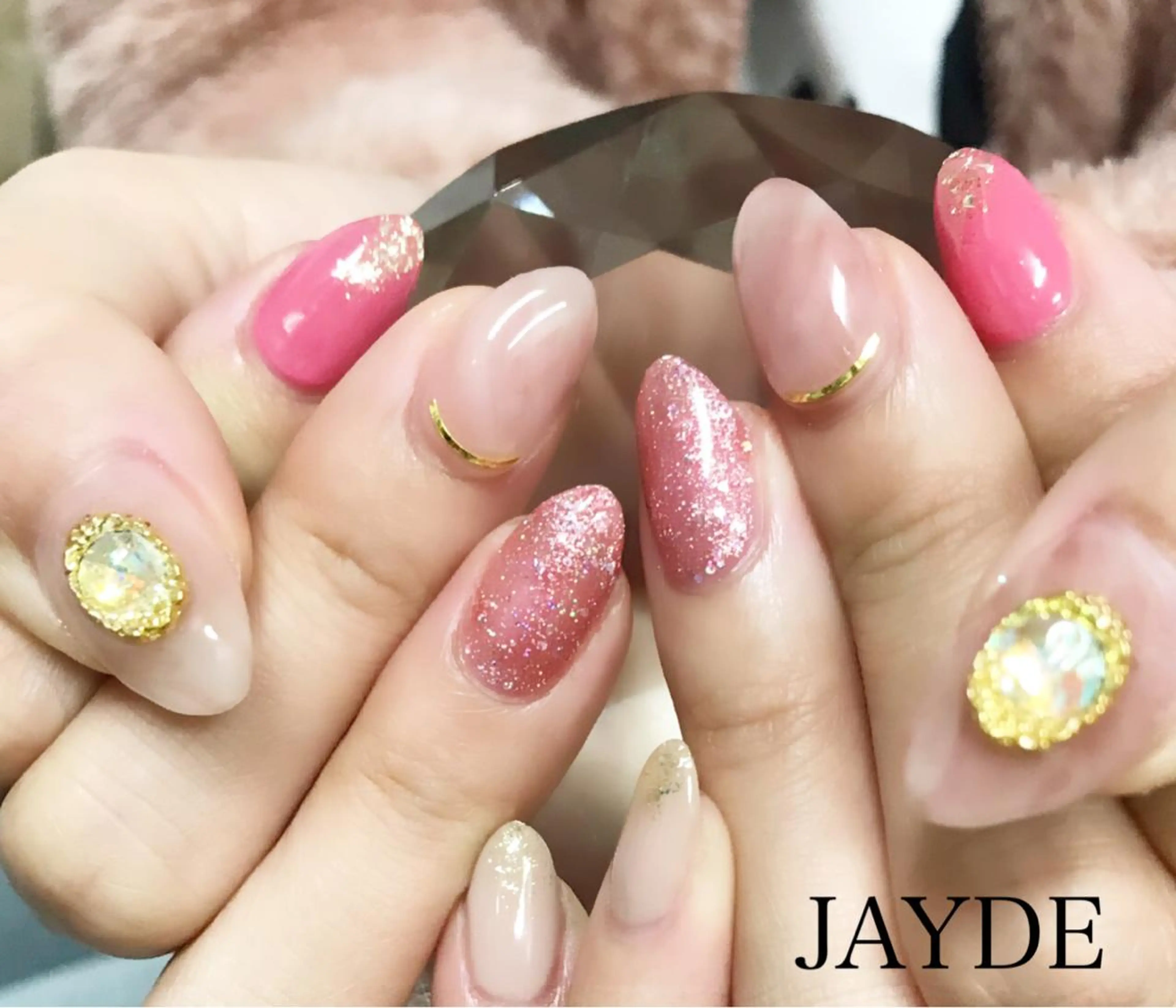 ネイル ニュアンスネイル JAYDE ジェイドのマツエク・マツパデザイン