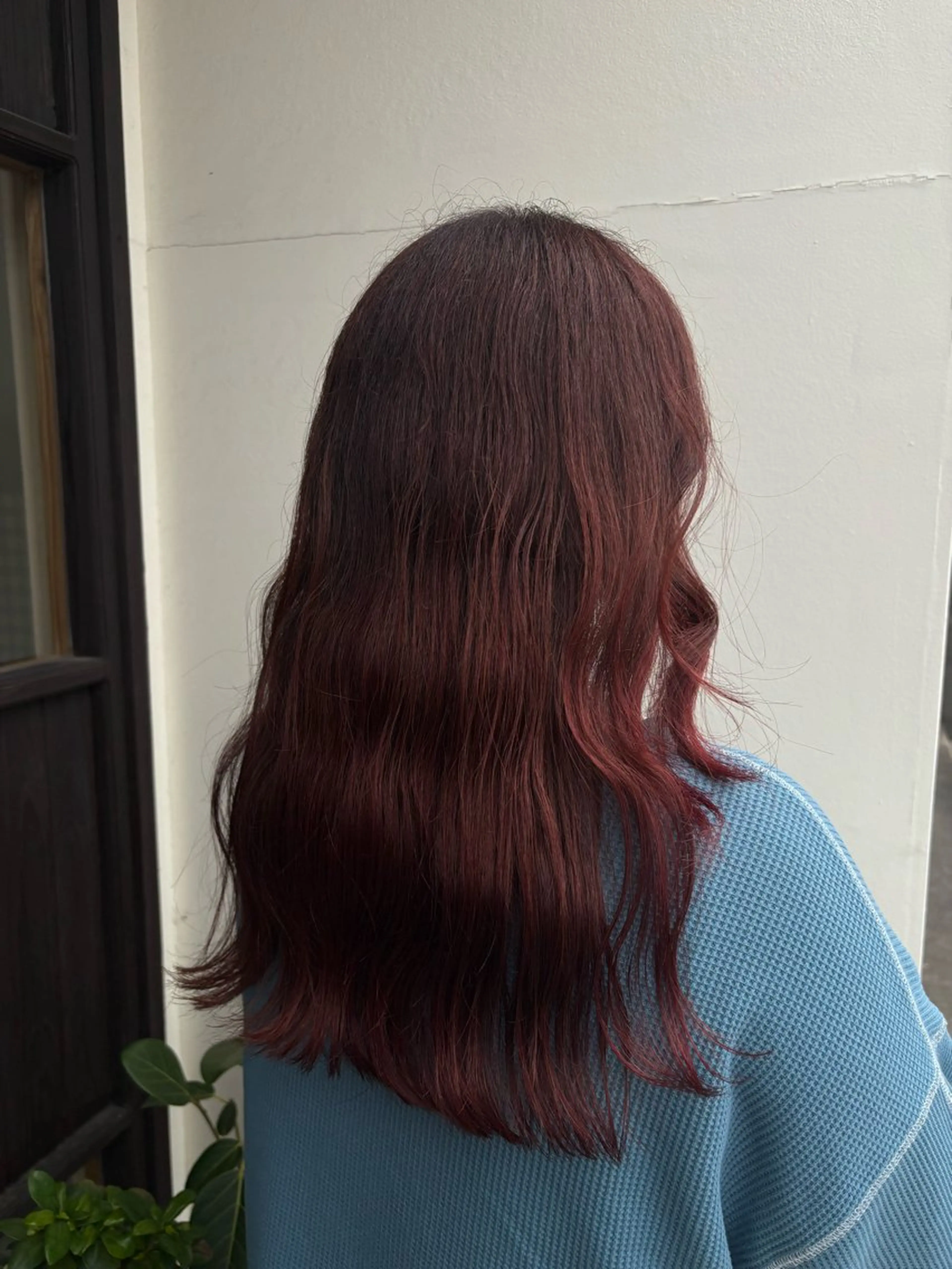 ロング カット ヘアカラー 松田 遥香のヘアスタイル