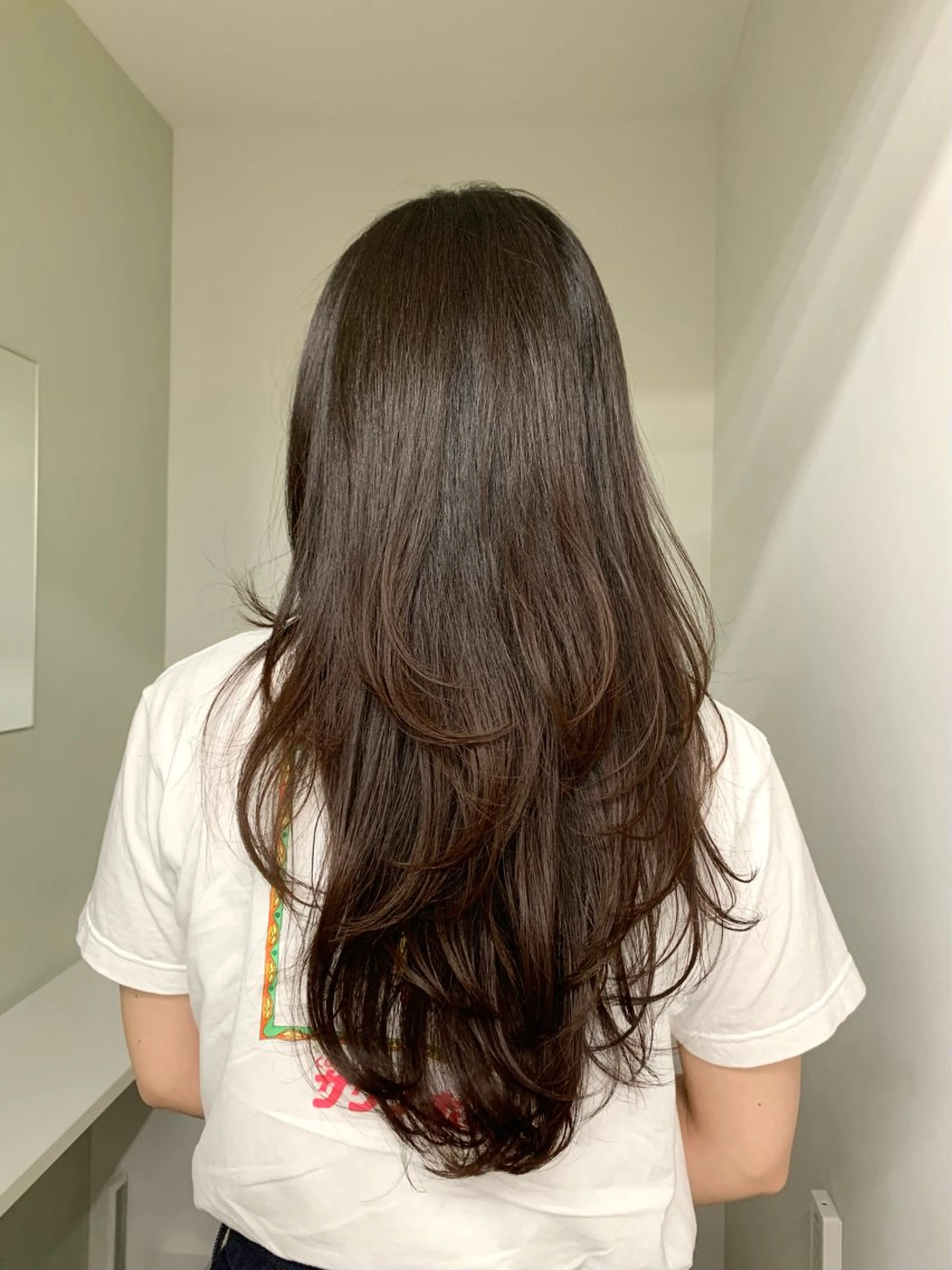 ロング レイヤーカット カット ヘッドスパ 本格ヘッドスパ🌿 ×ヘア　佐藤のヘアスタイル