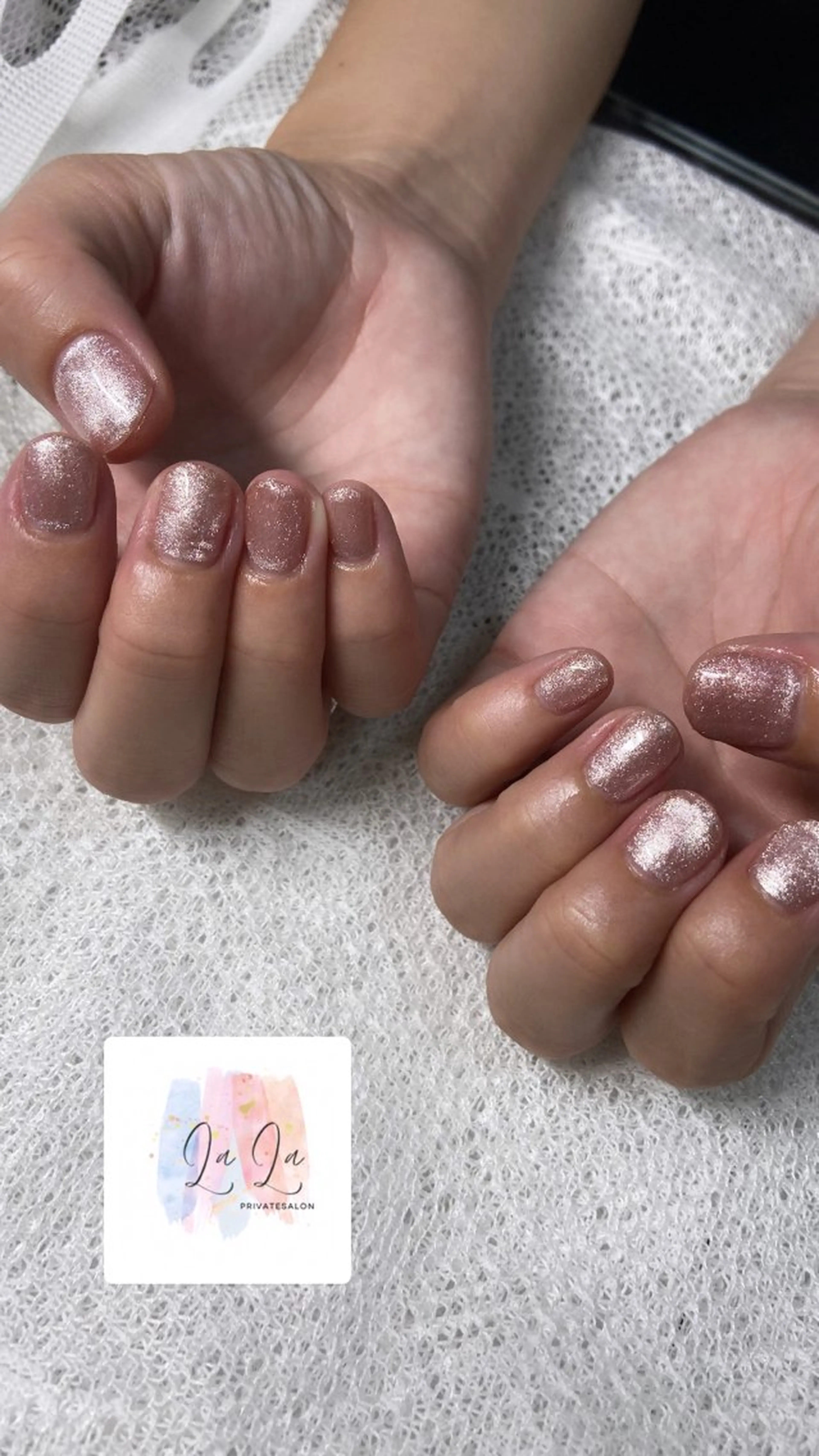 ネイル マグネットネイル ピンク あ いのその他イメージ