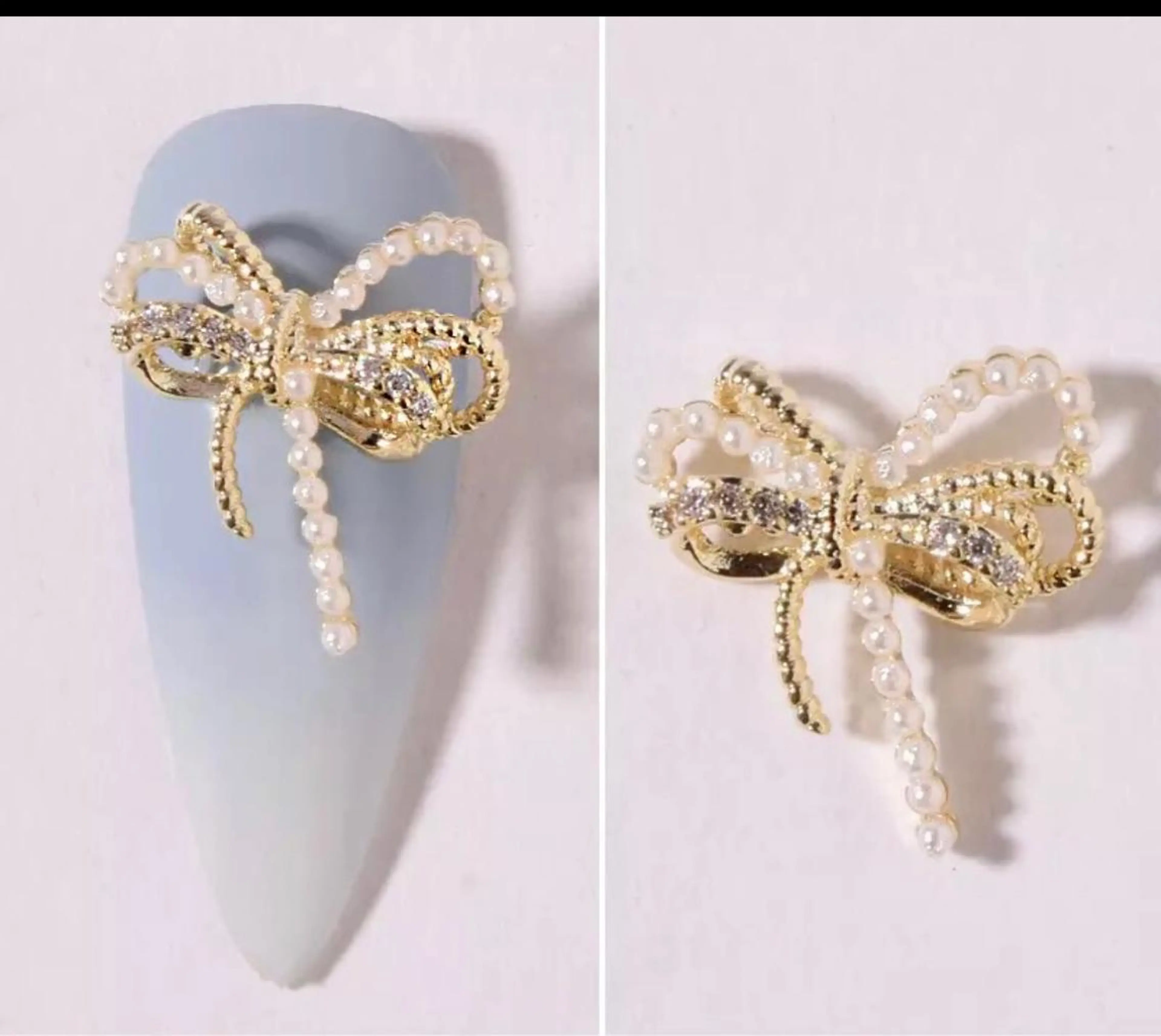 セミロング ネイル 長さ出し専門 nynaのネイルデザイン