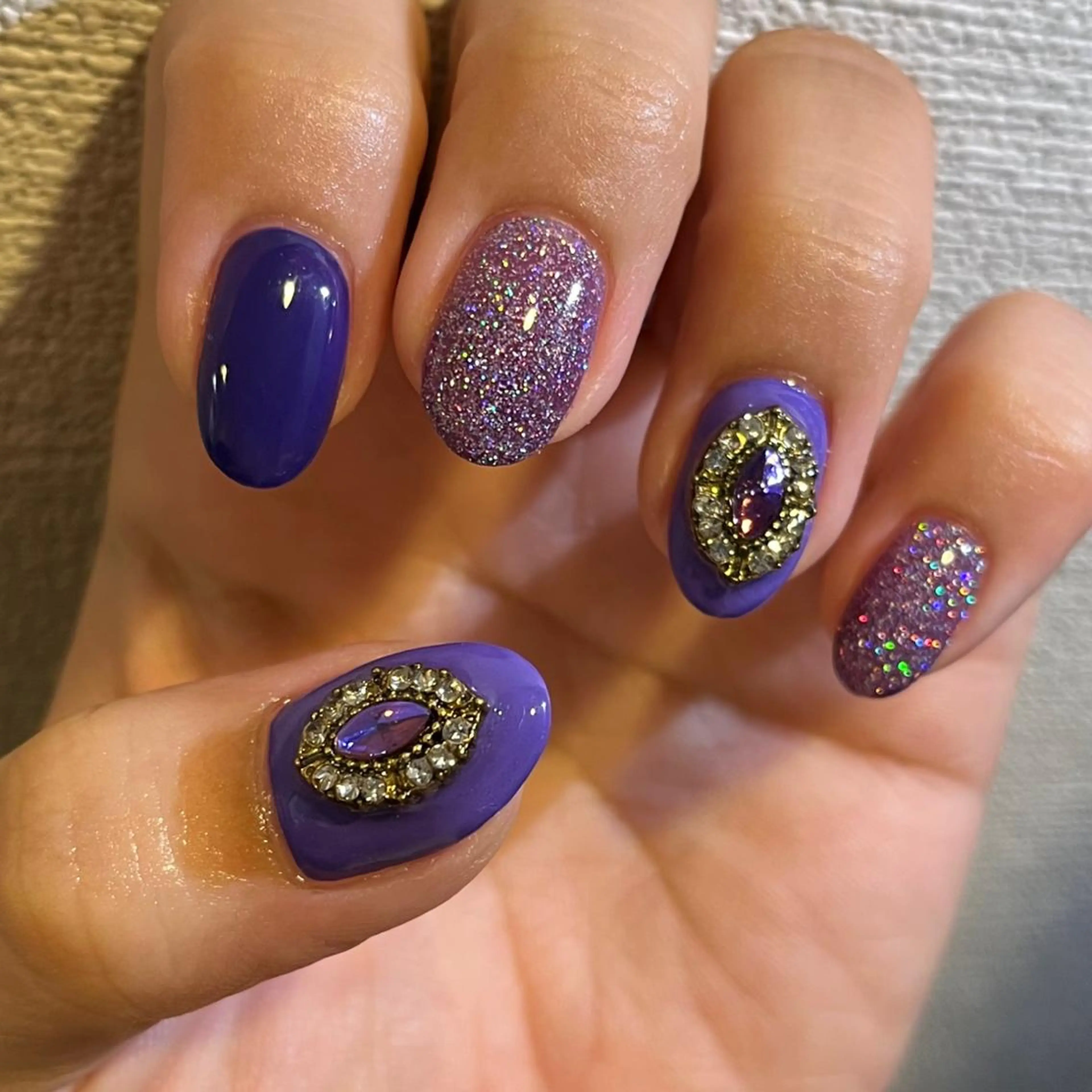 ネイル ジェルネイル ラメ(グリッター) ニュアンスネイル ワンカラーネイル パラジェル ハンドネイル NAIL NOWのネイルデザイン