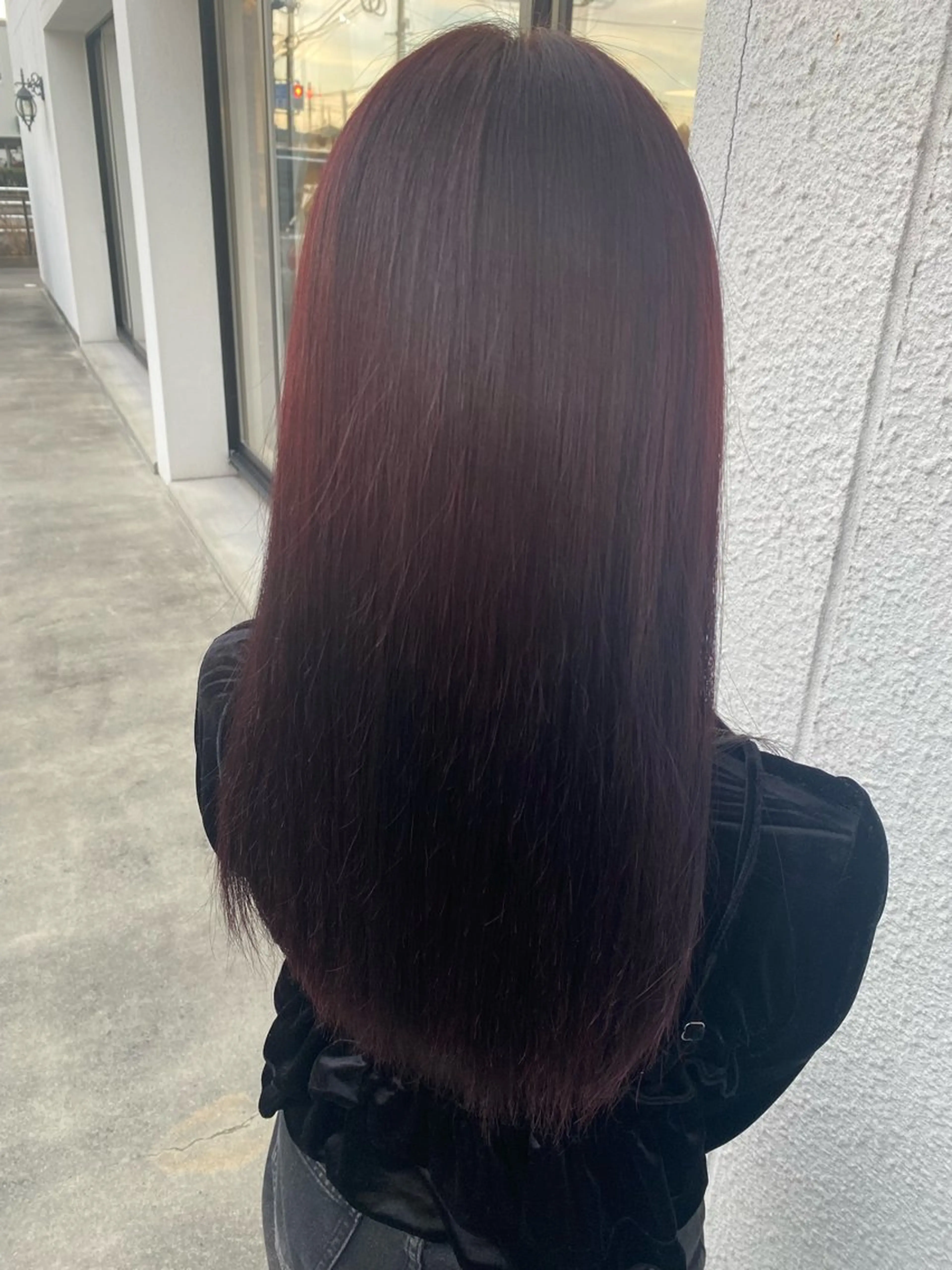 ロング カット ヘアカラー SET-UP りこ🧸のヘアスタイル