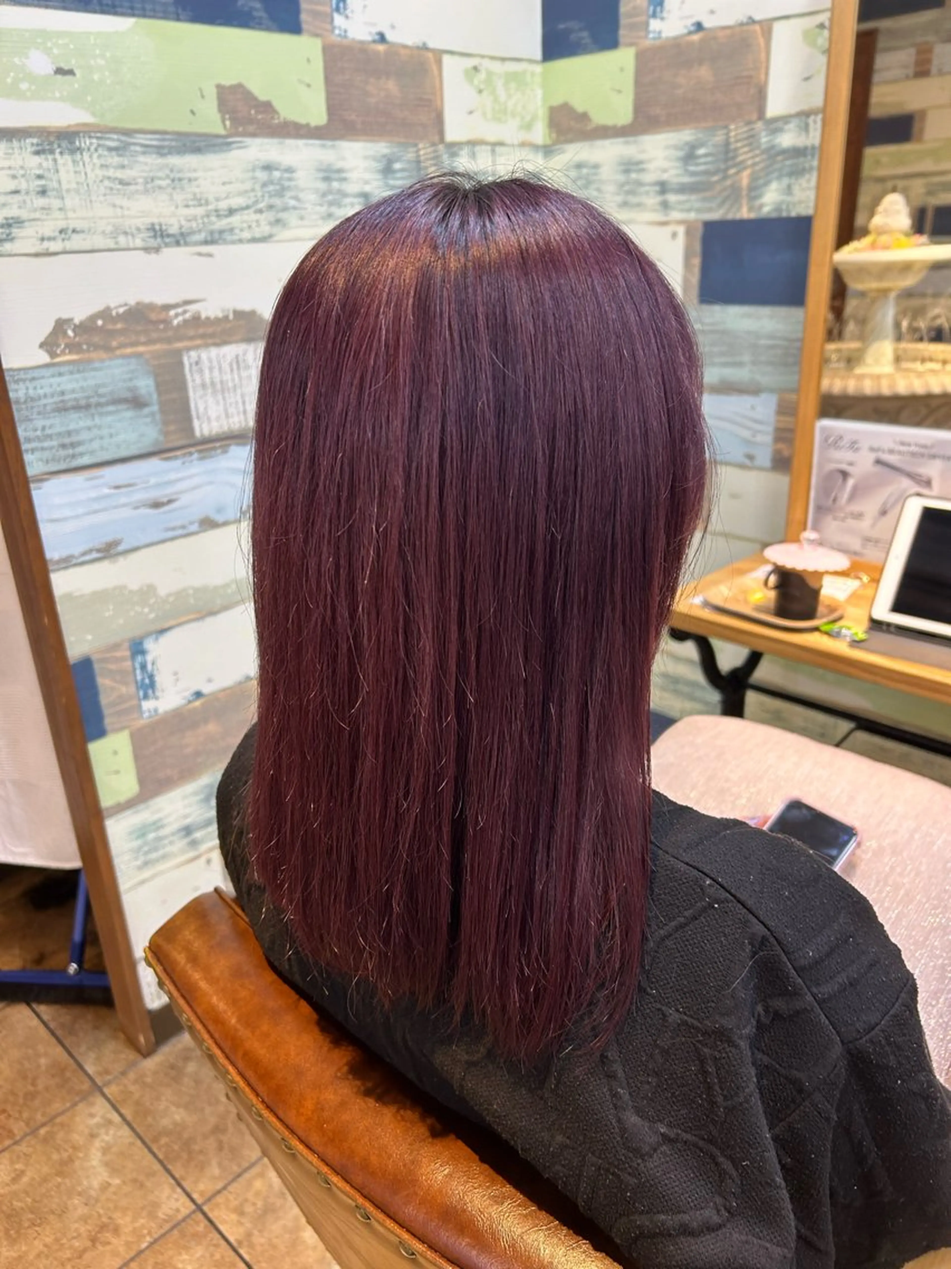 セミロング カット ヘアカラー 🌸水澤衣織 🌸のヘアスタイル