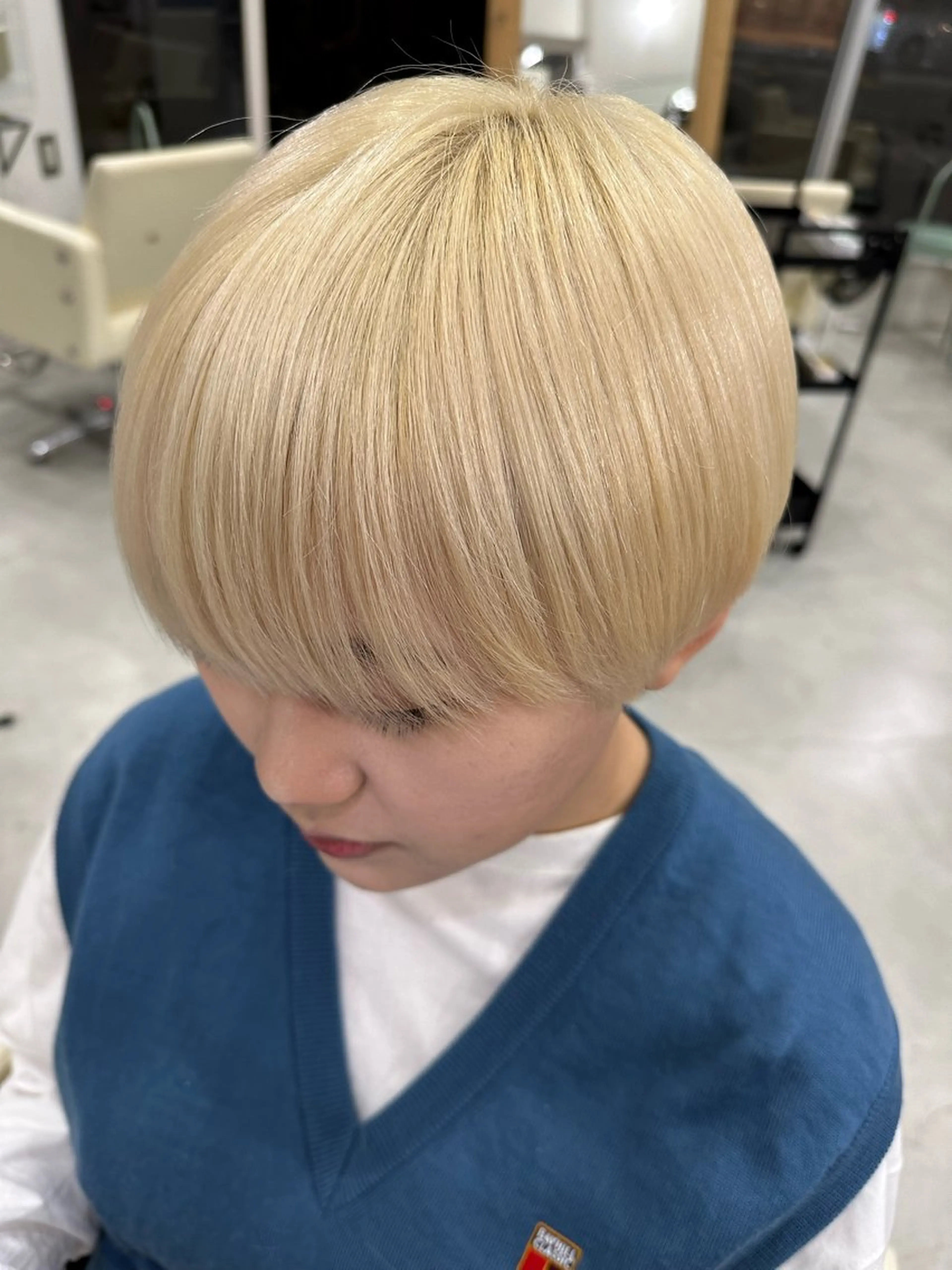 ショート カラー さあや 【透け感/艶感】のヘアスタイル