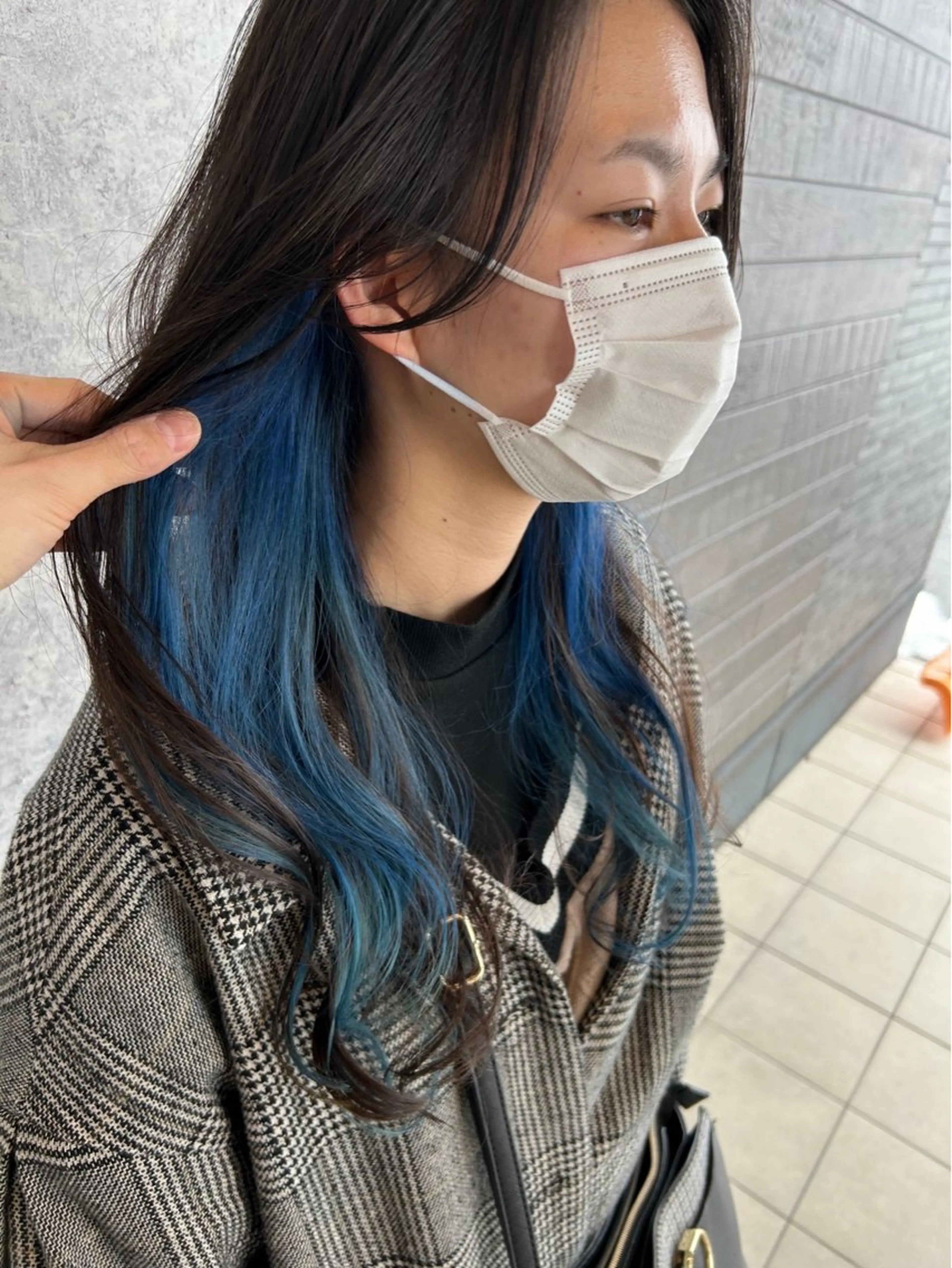 デザインブリーチ＋フルカラー（インナー)¥8900【イルミナ＋¥2000】【３STEPトリートメント＋¥2000】の写真