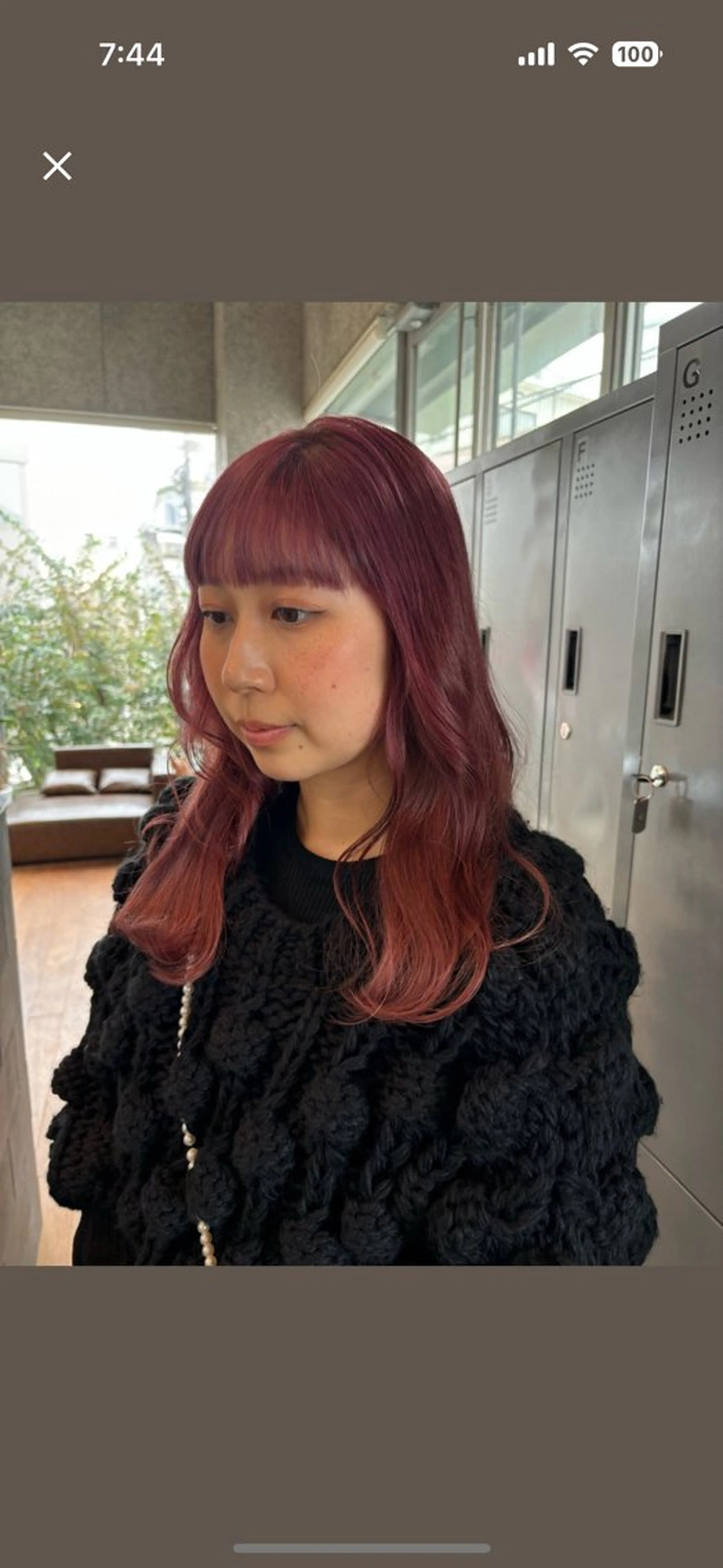 セミロング ☘️かわいいハイトー ン☘️nonokaのヘアスタイル