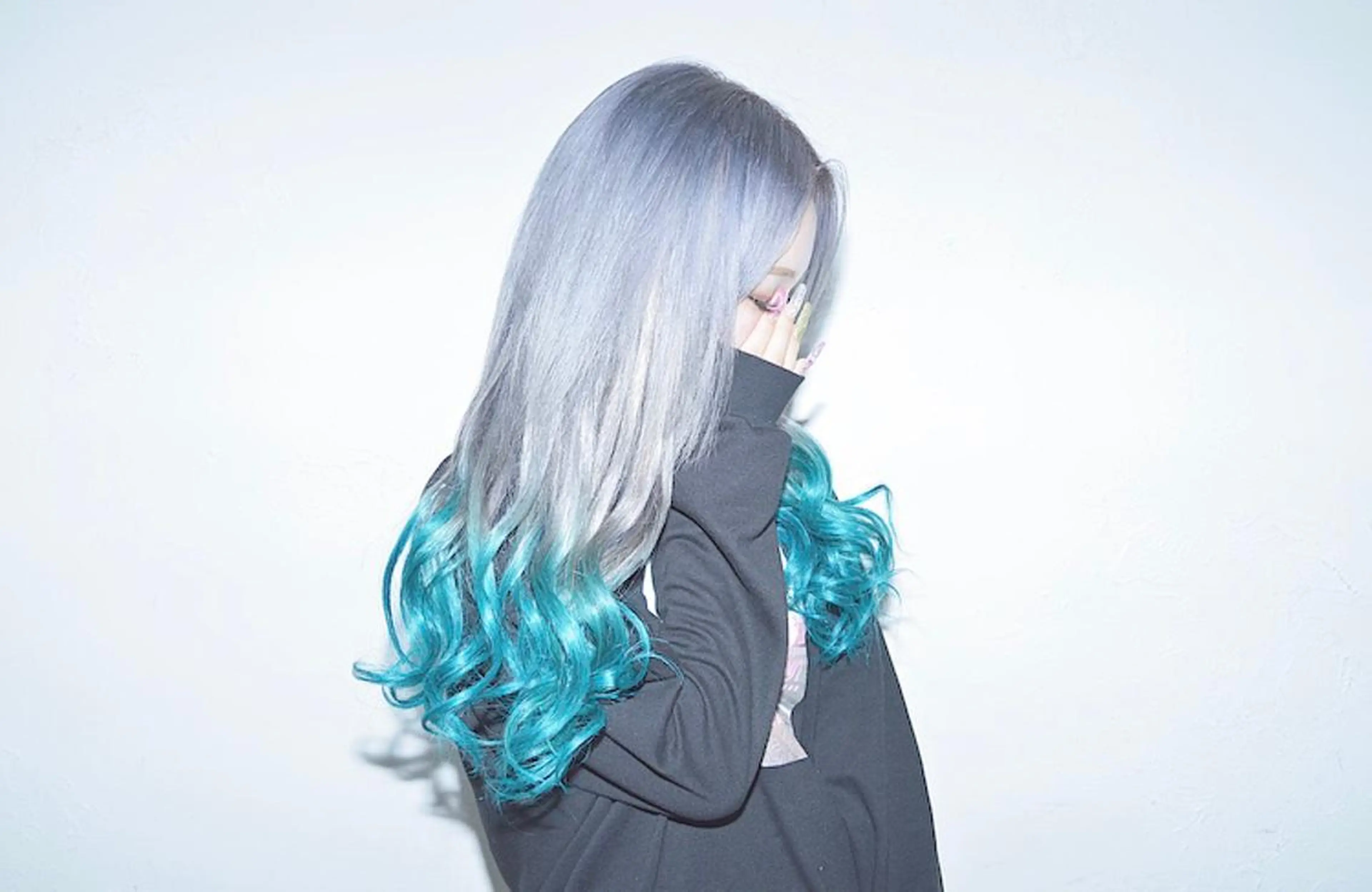 ロング カラー ヘアカラー トリートメント エクステ エクステリピート率 No.1 菊池　悠介のヘアスタイル