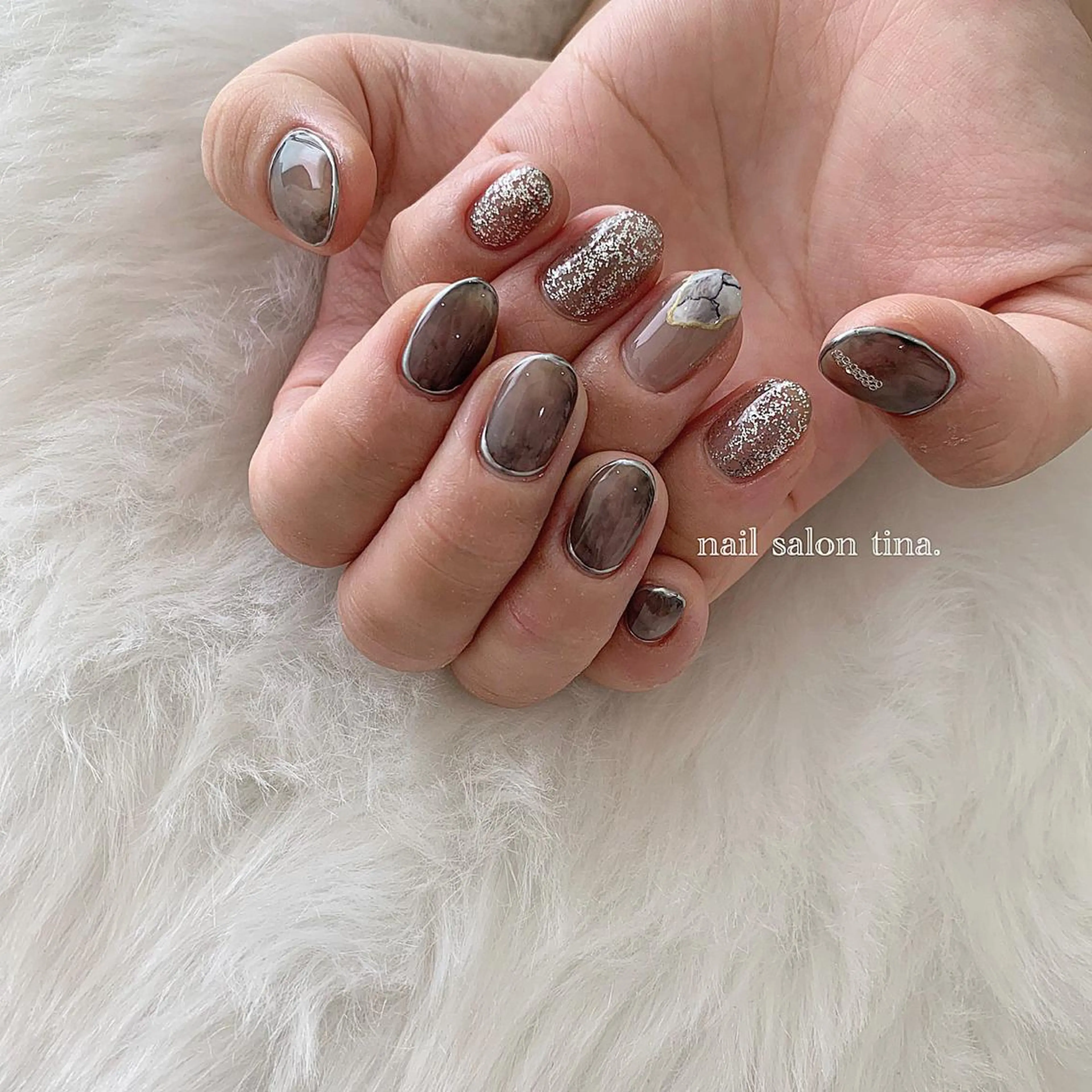 ネイル nail salon tina.所属・中山 はづきのネイルデザイン