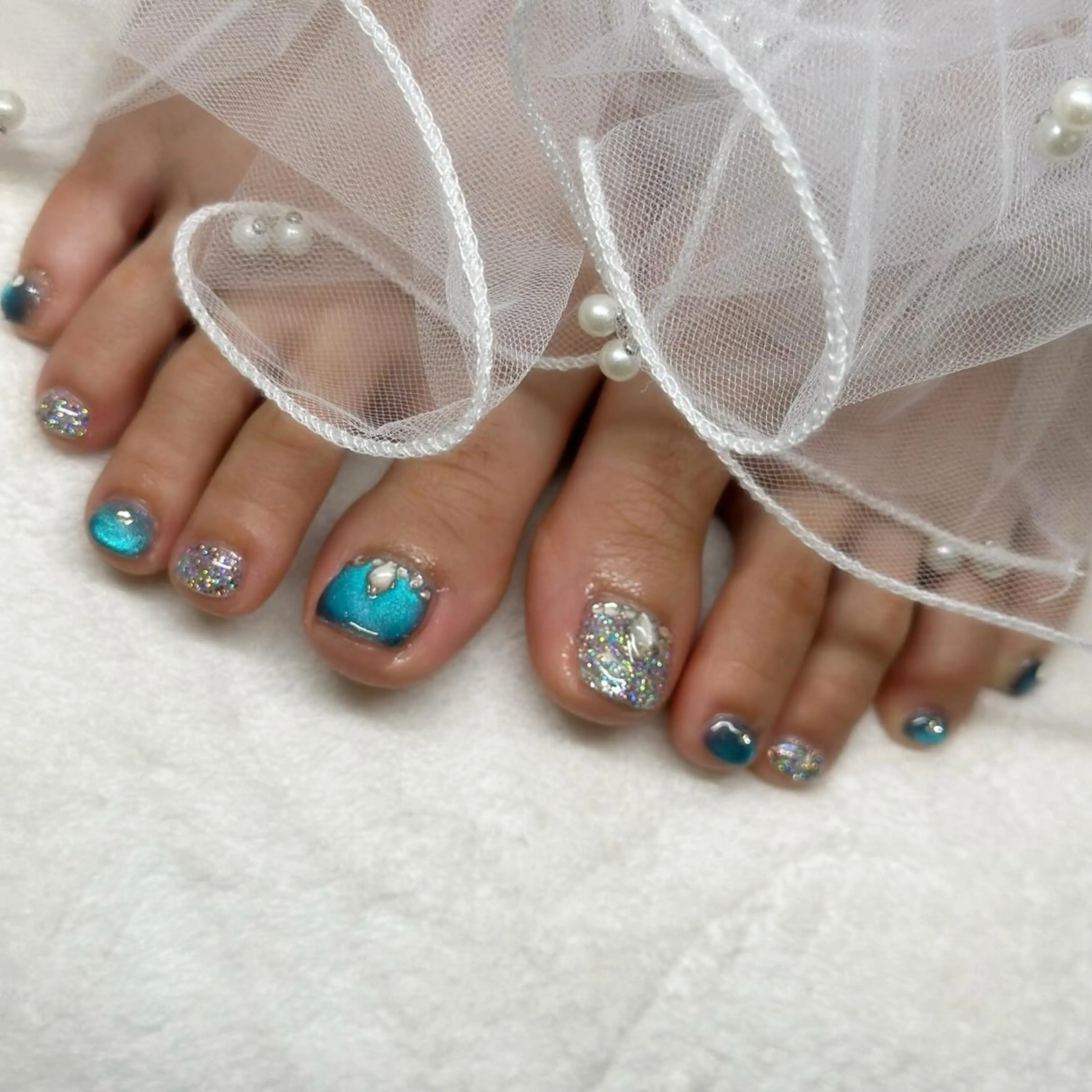 ネイル フットネイル 夏ネイル ri.em.da mariのネイルデザイン