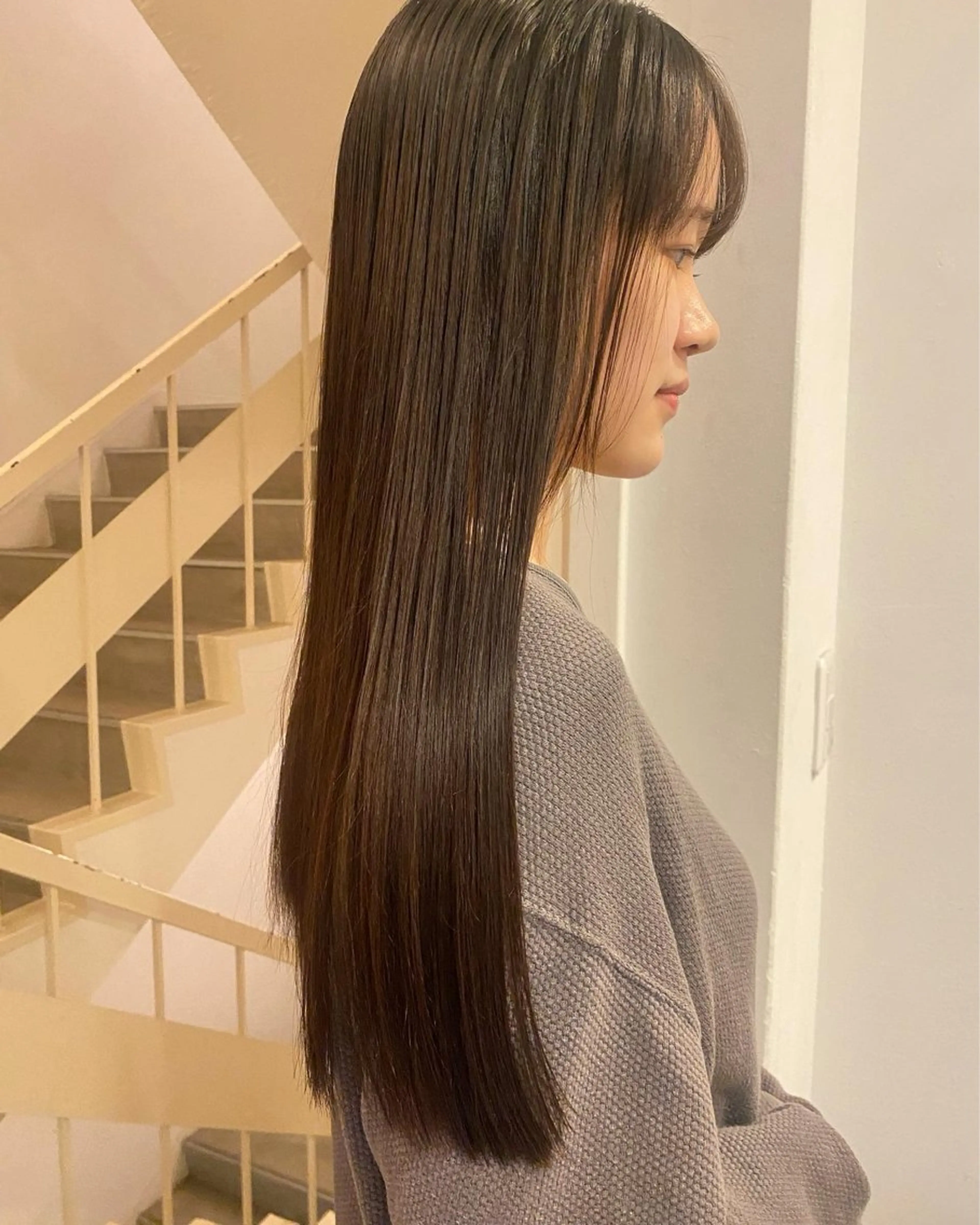 ロング カラー GO TO DAY SHAIRE SALON SHIBUYA SOL所属・半個室サロン 早坂僚太のヘアスタイル