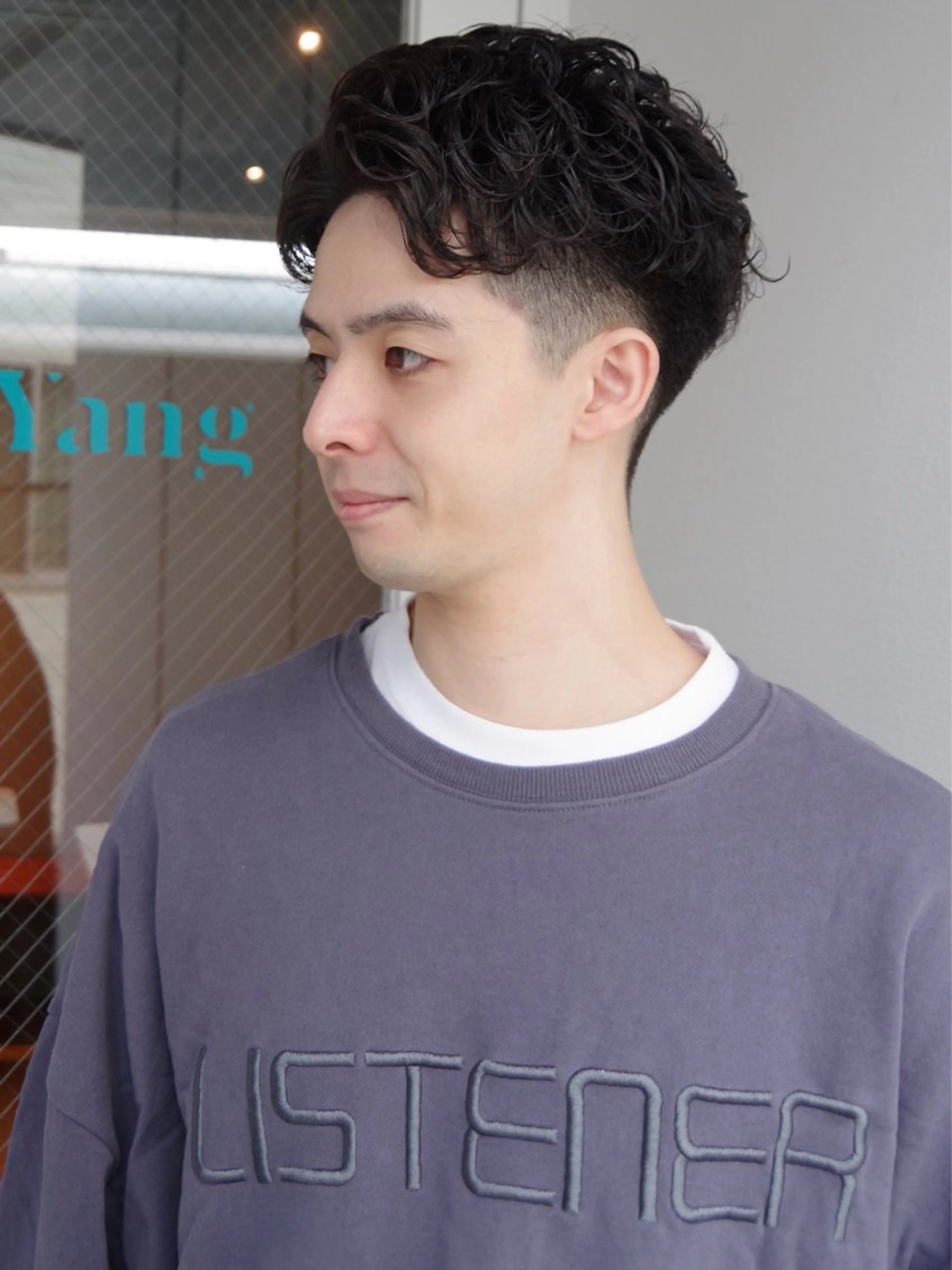 メンズ YinYang所属・川﨑 章弘のヘアスタイル