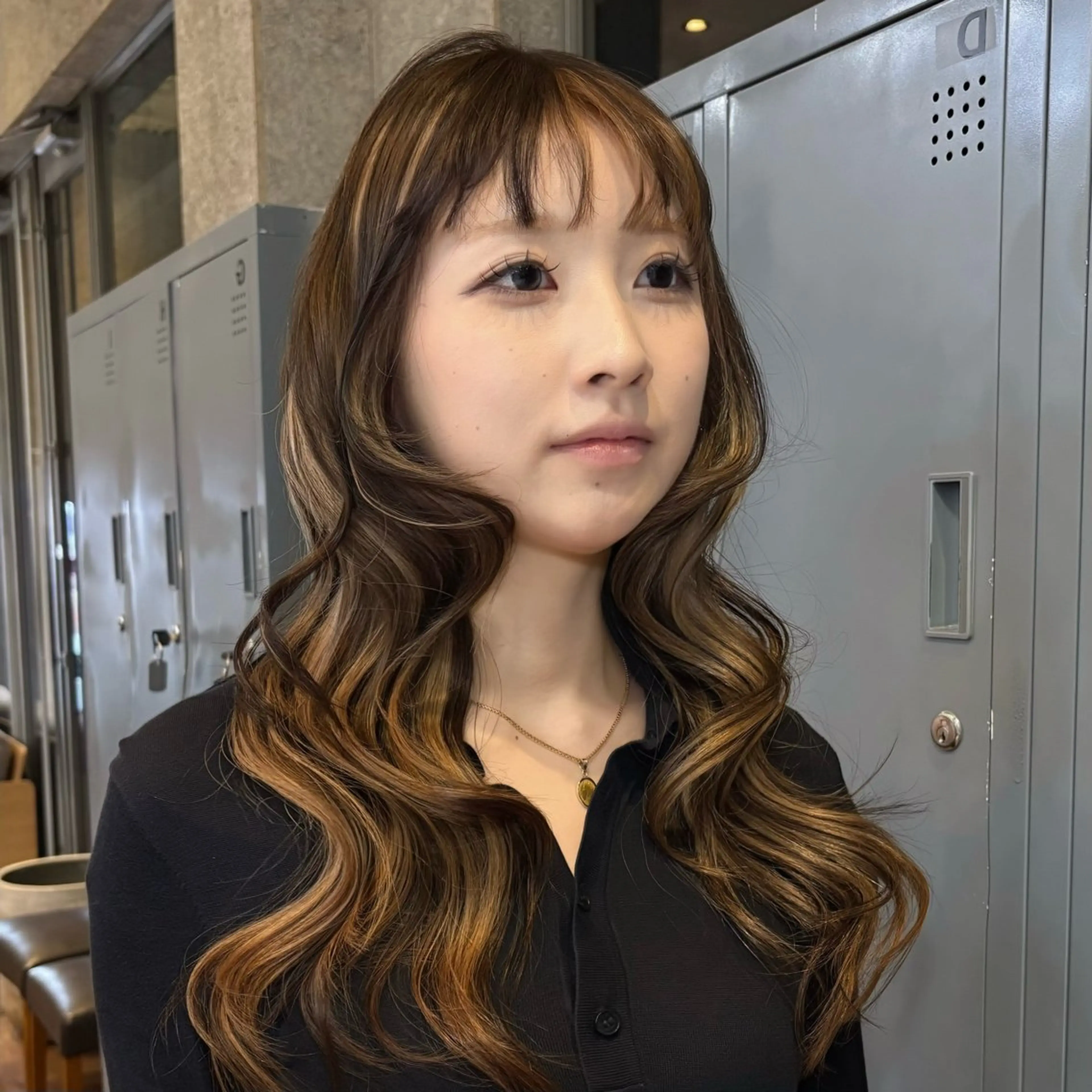 ロング カラー カット ヘアカラー トリートメント ヘアセット 最強デザインカラー/ ブリーチ/アヤミ🌟のヘアスタイル