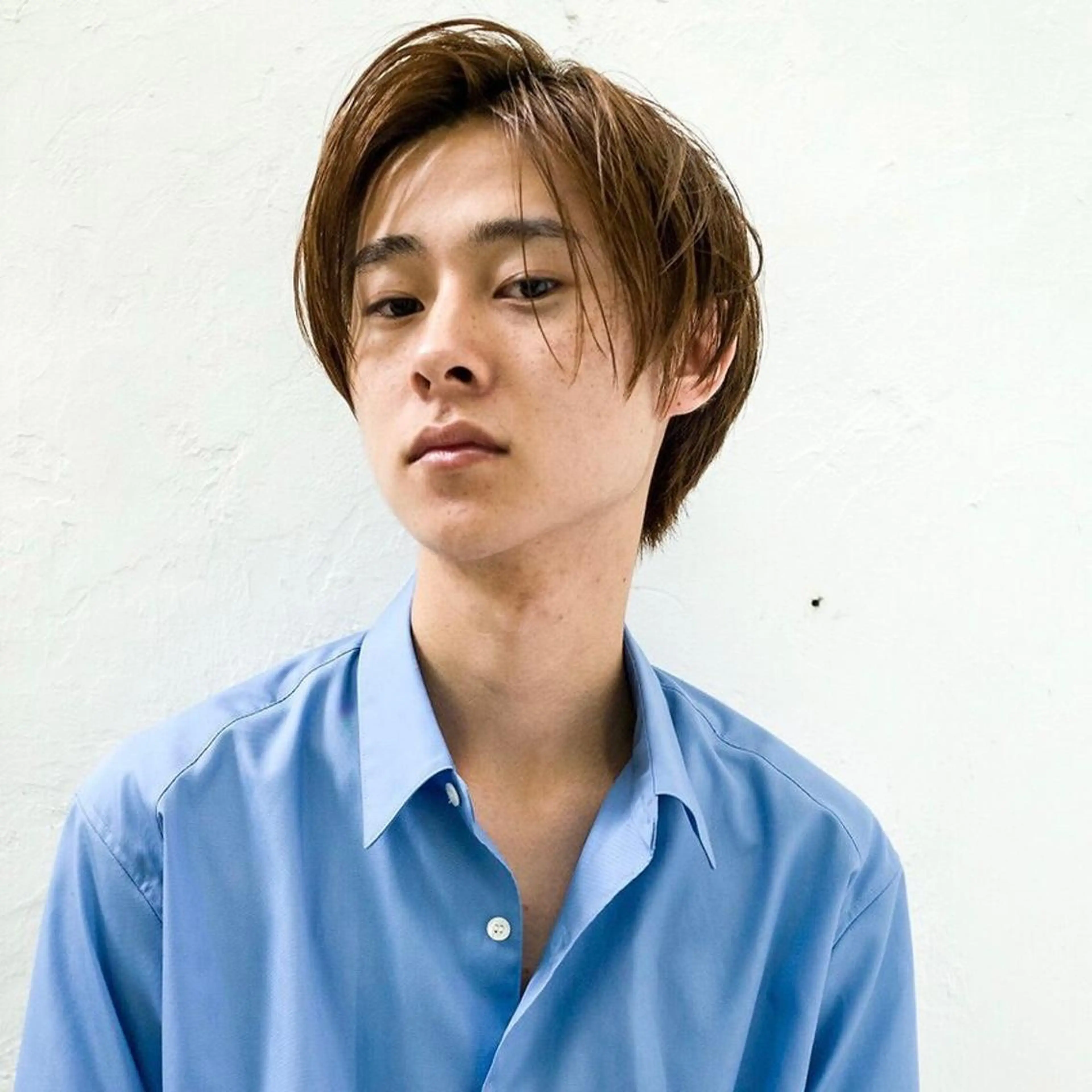 ショート カラー メンズ yiye 青山所属・無料カットモデル募集 🌱ひょうがのヘアスタイル