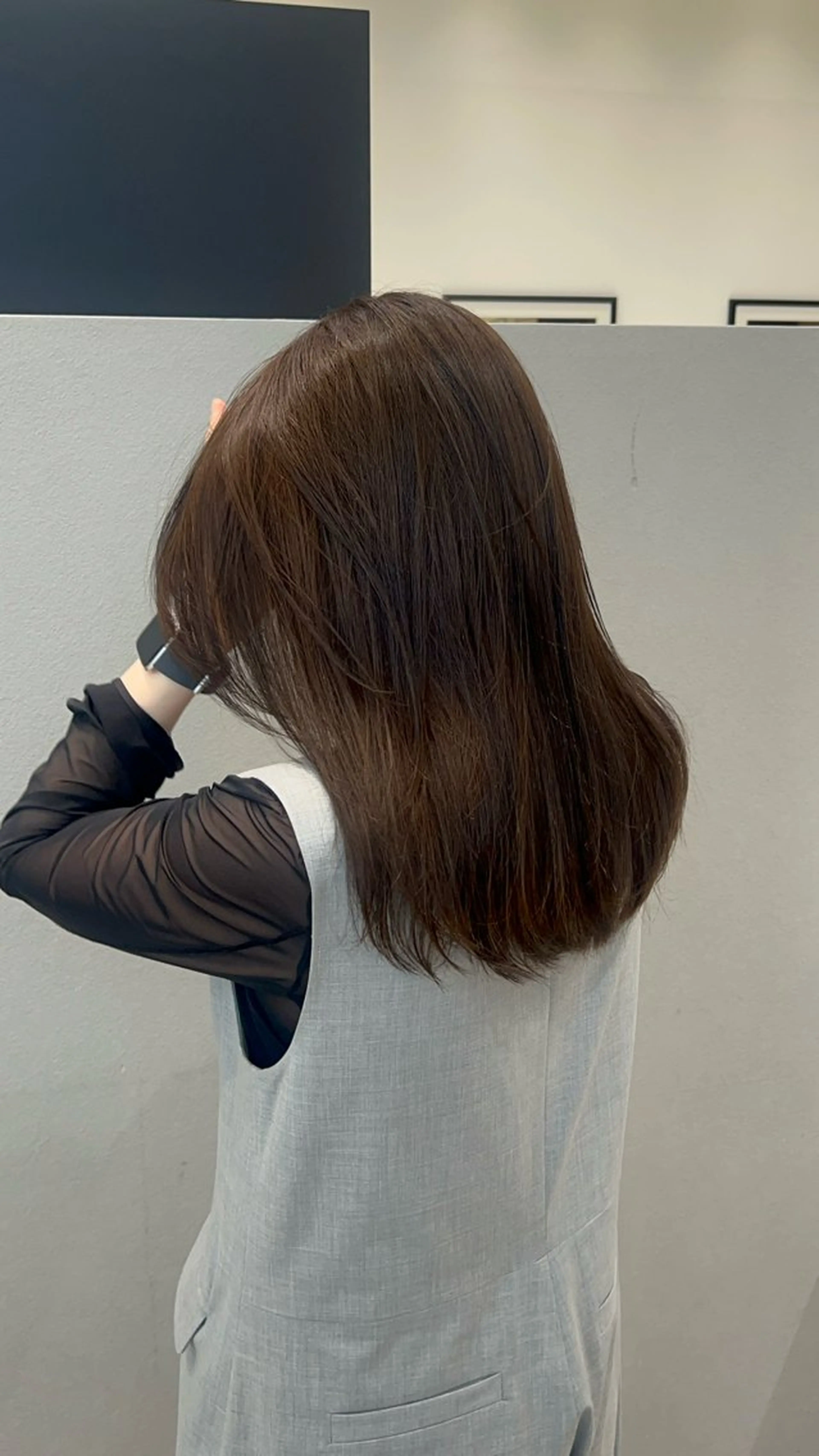 ロング カラー 透明感カラー k-twoういのヘアスタイル