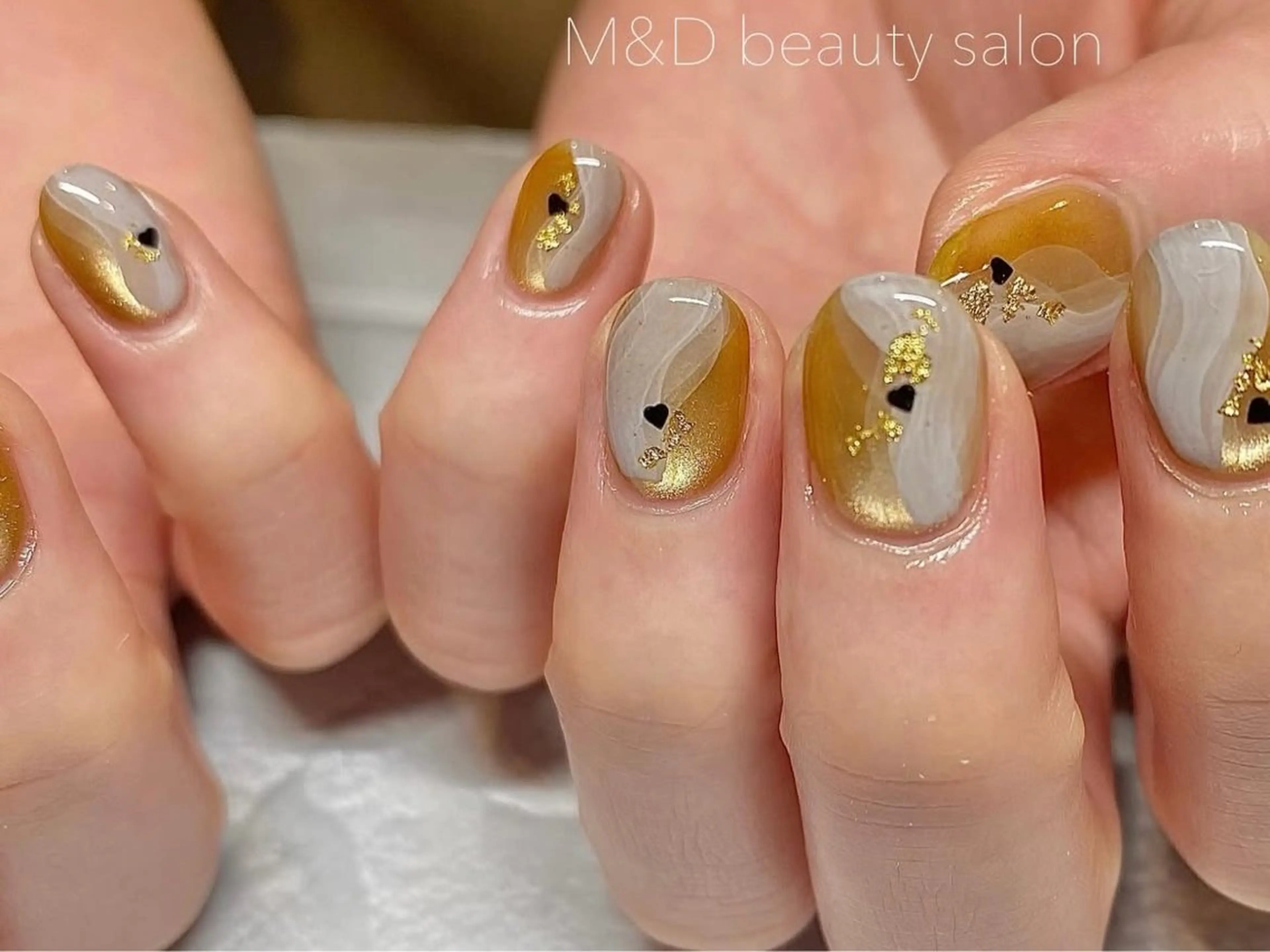 ネイル M&D BeautySalon銀座店所属・M&D 銀座店のネイルデザイン