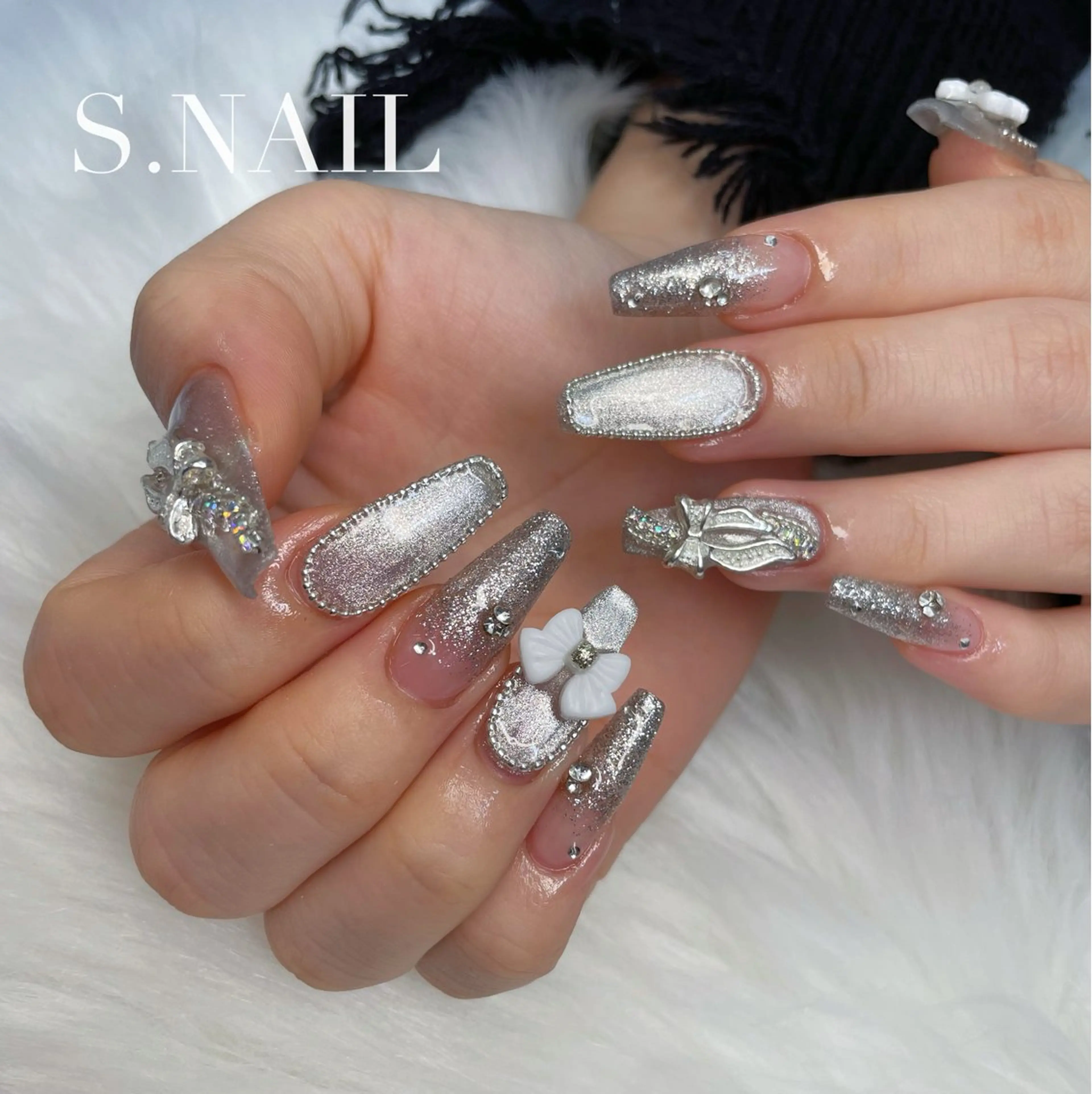 ネイル 持ち込み ハンドネイル S♡NAIL所属・S.NAIL Suuのネイルデザイン