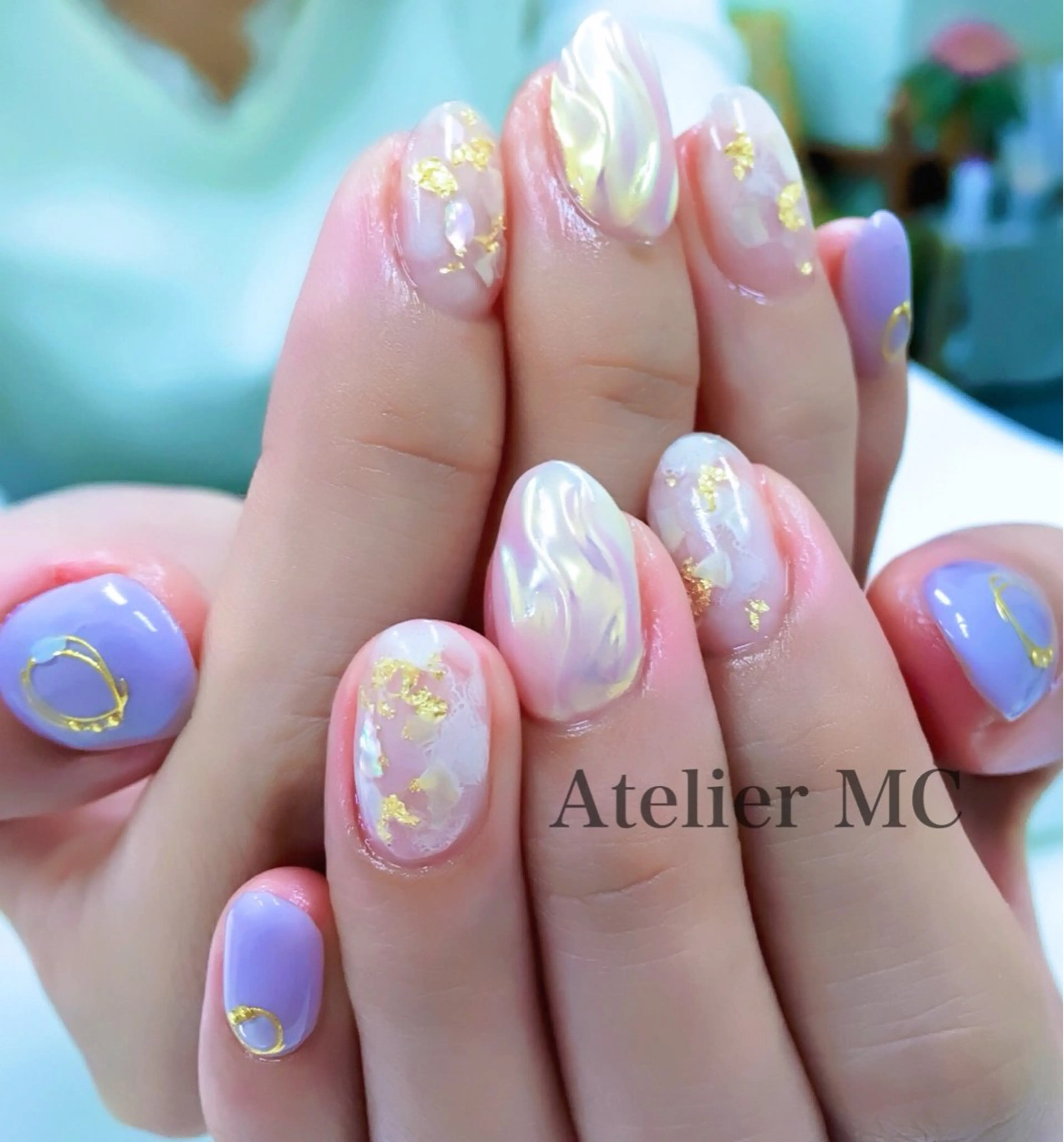 ネイル ハンドネイル アトリエ エムシー 【新富町・東銀座】のネイルデザイン