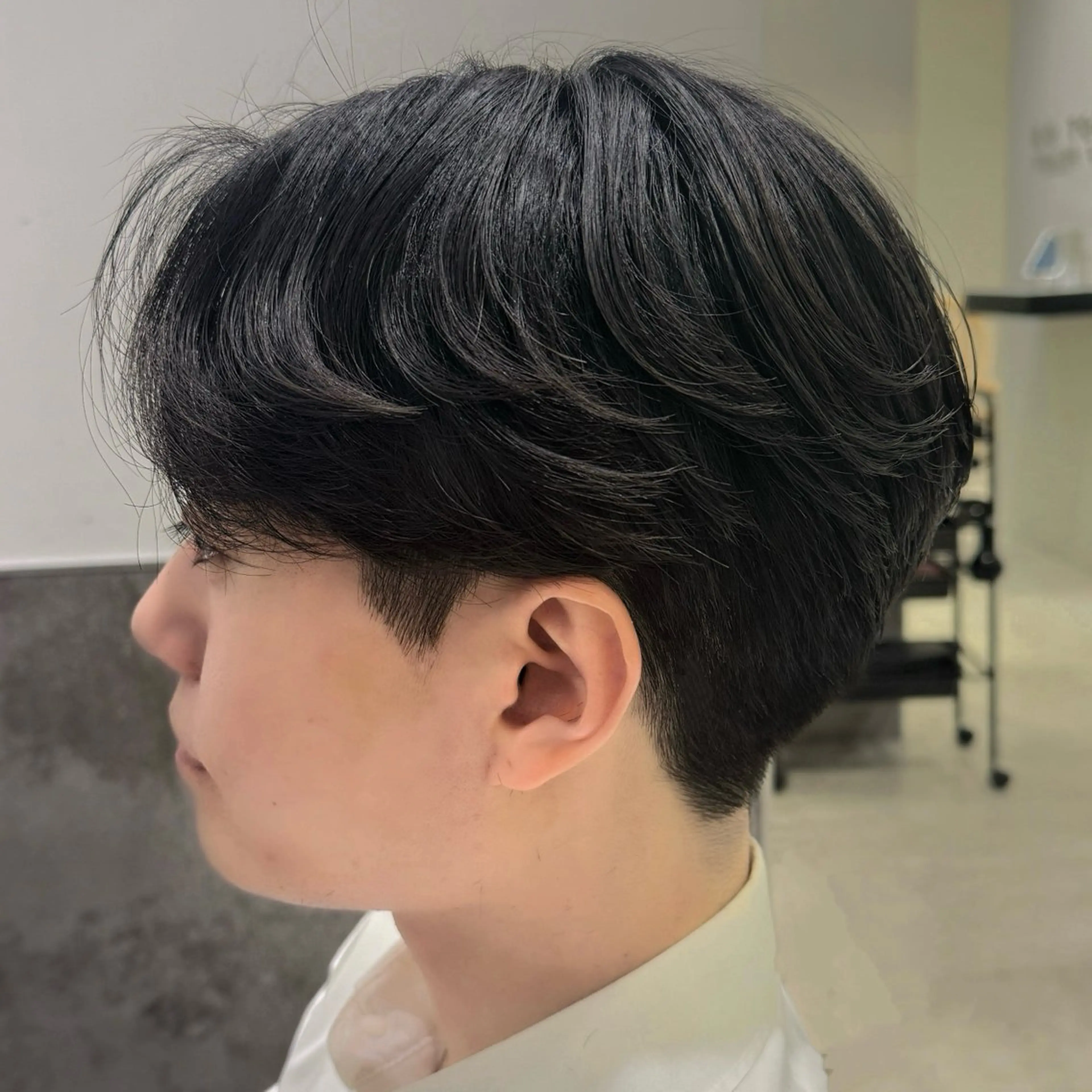 メンズ カット GO TODAY シェアサロン　原宿　Verno店所属・センターパート特化/ メンズカット/ヒロキのヘアスタイル