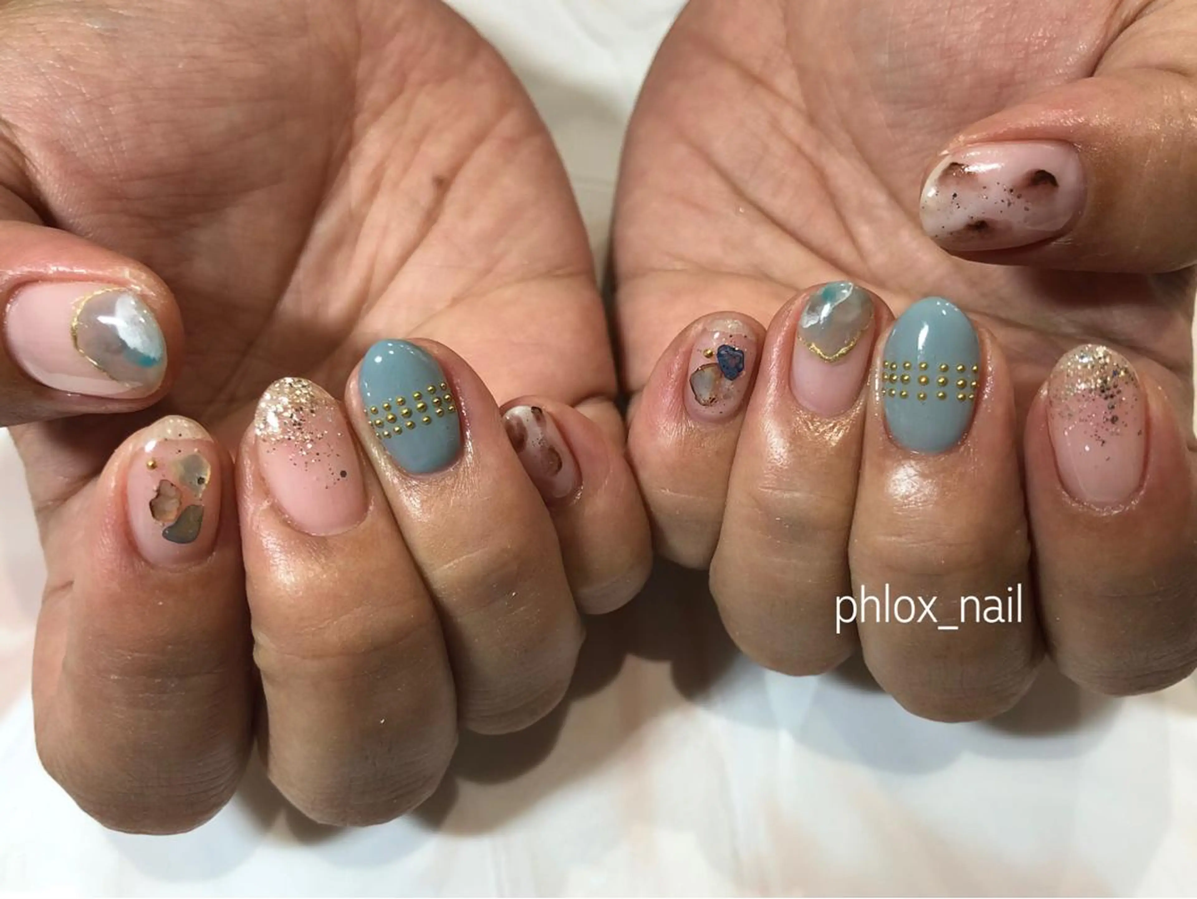 ネイル s/w ＿shokoのネイルデザイン