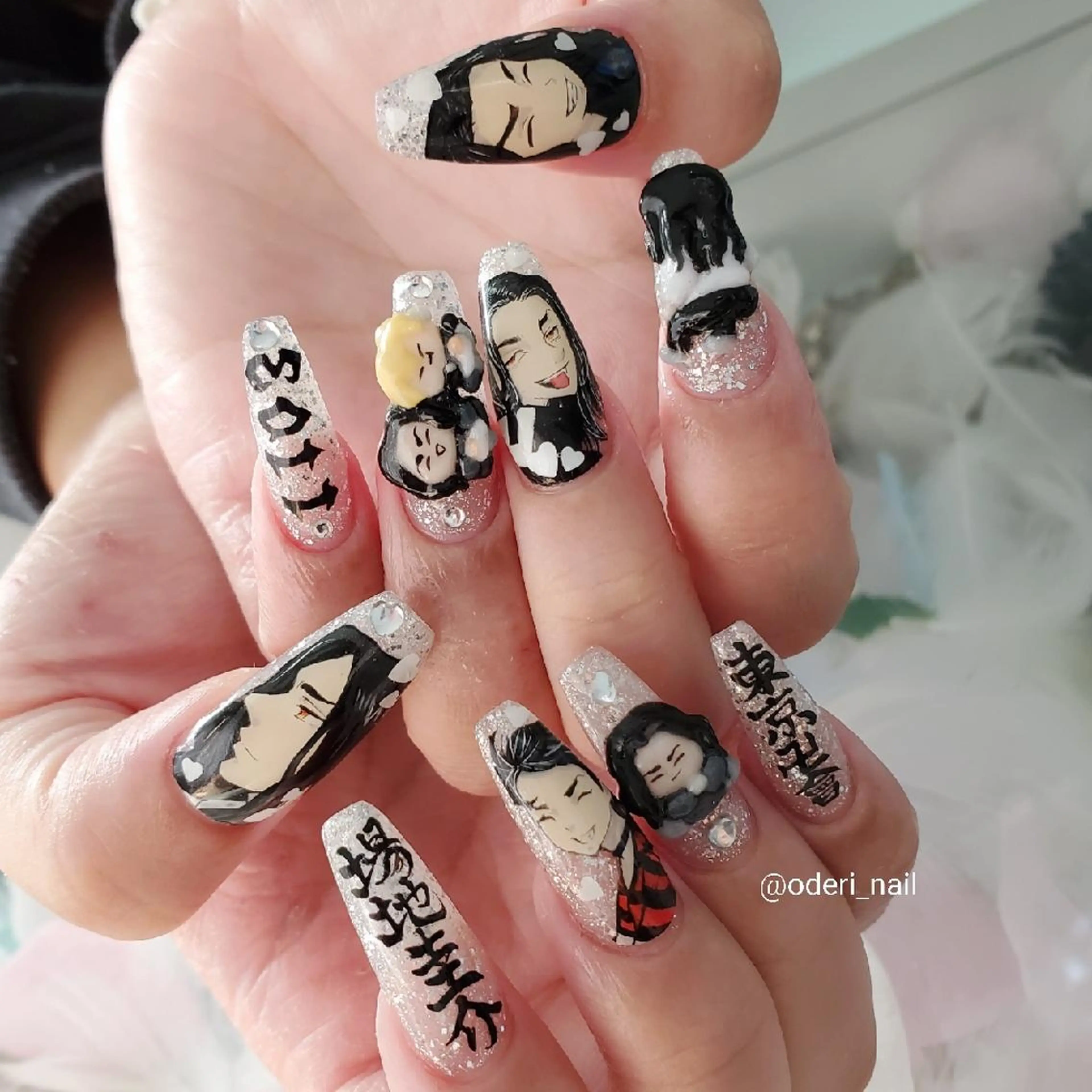 ネイル アートネイル ジェルネイル おで@ oderi_nailのネイルデザイン