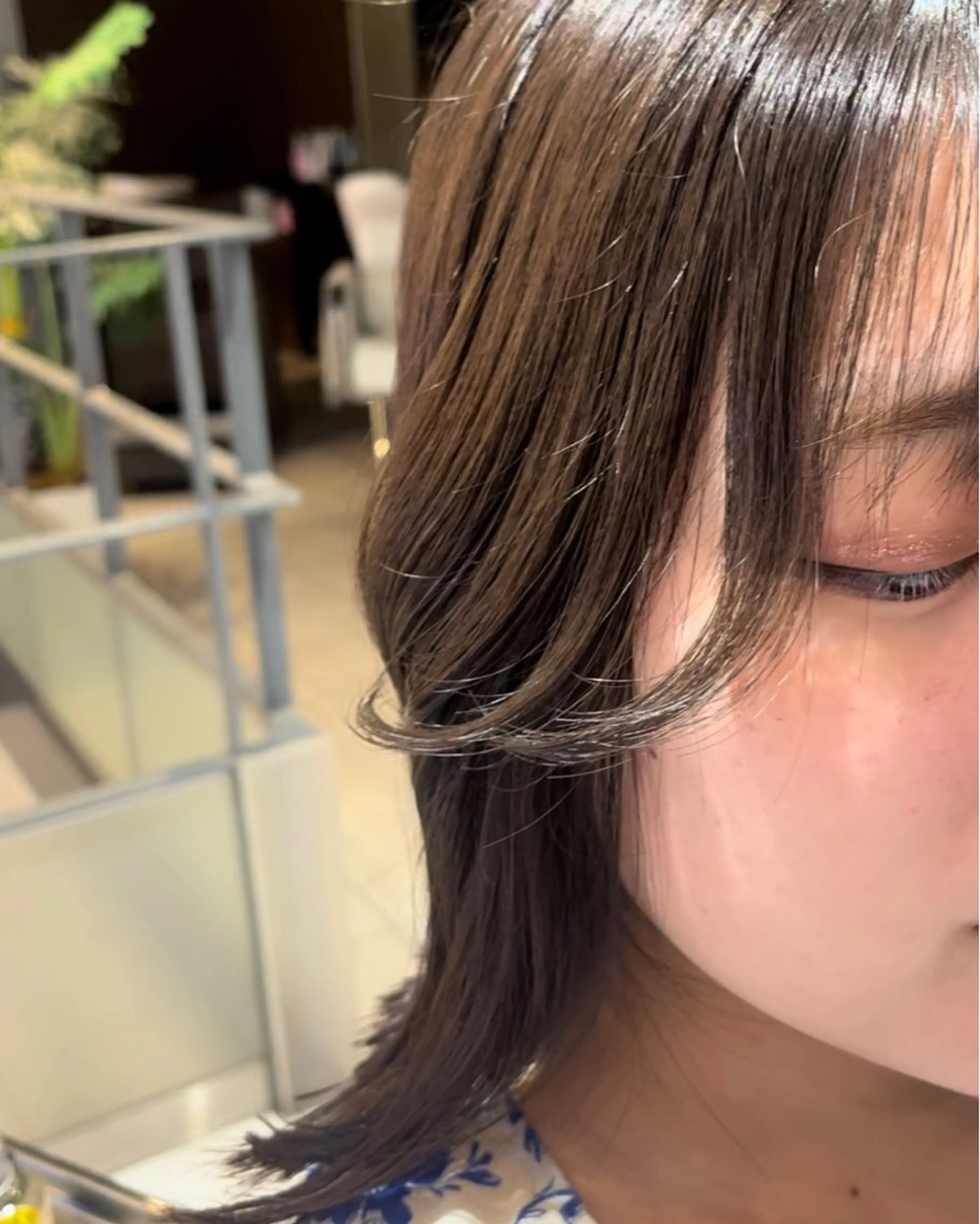 ミディアム カラー ヘアアレンジ 🎀韓国ヘア /KAHO🎀のヘアスタイル