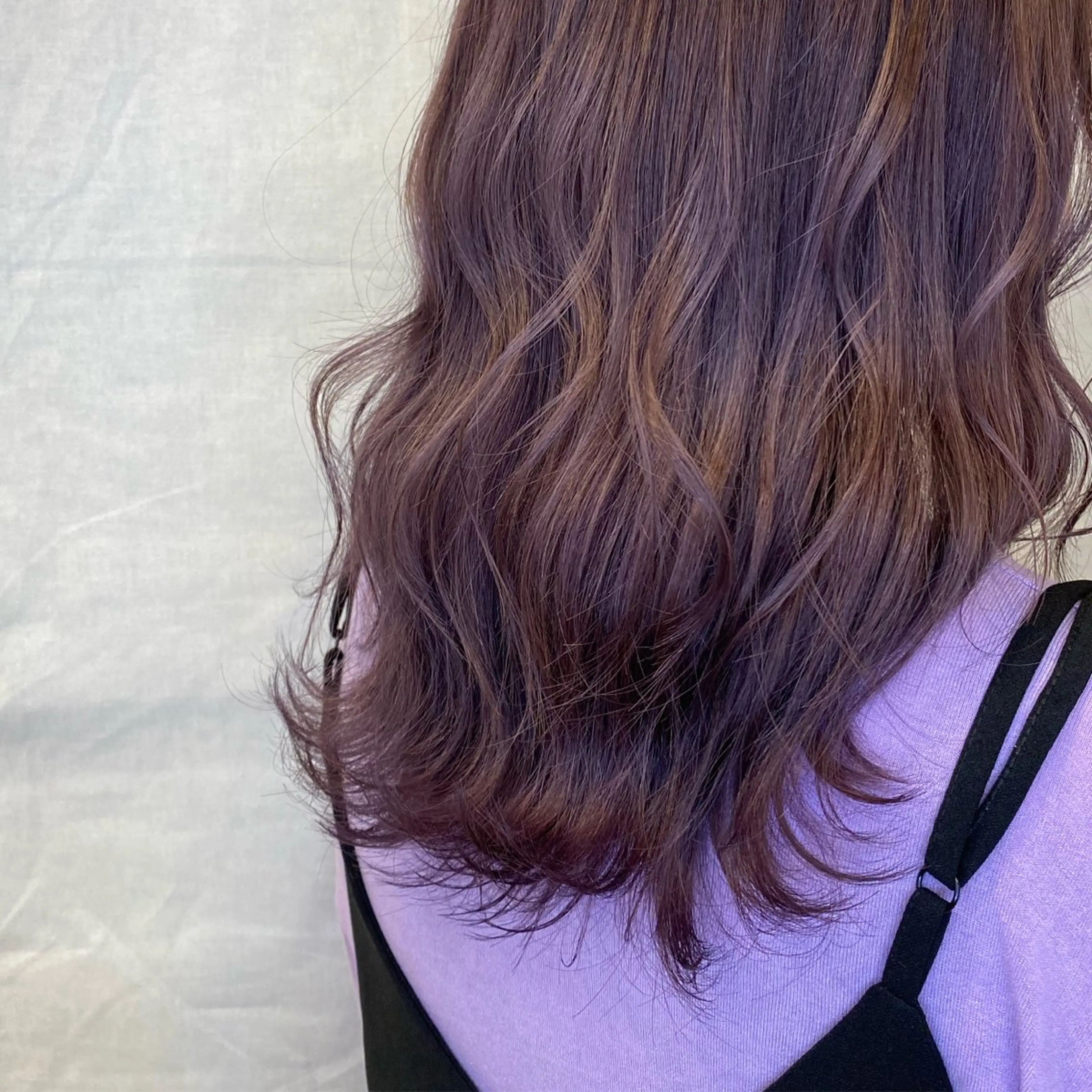 ロング カラー ラベンダーカラー ピンクカラー 透明感/艶髪/ 🌷mihiro🌷のヘアスタイル