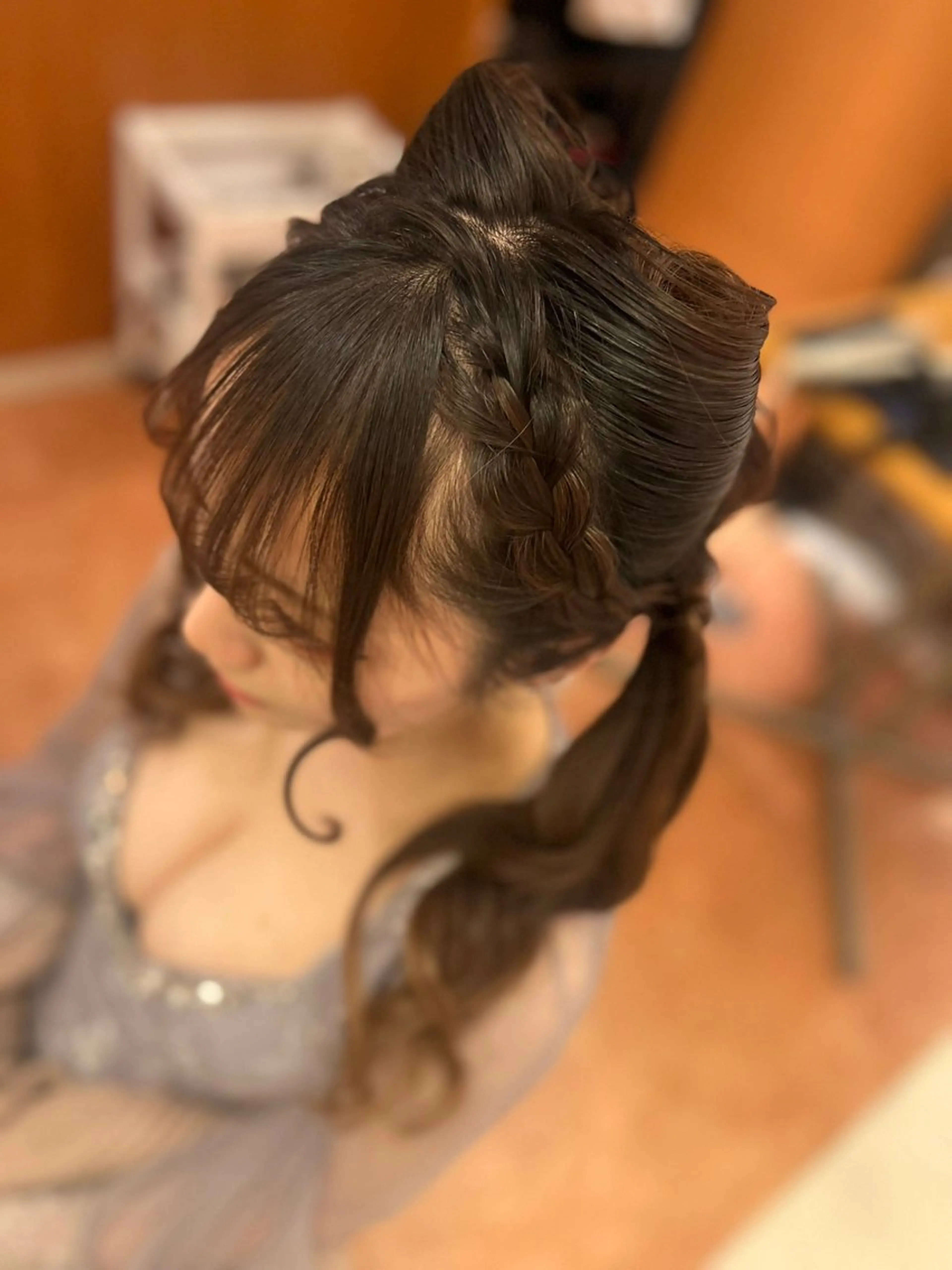 ロング 永澤 一輝のヘアスタイル