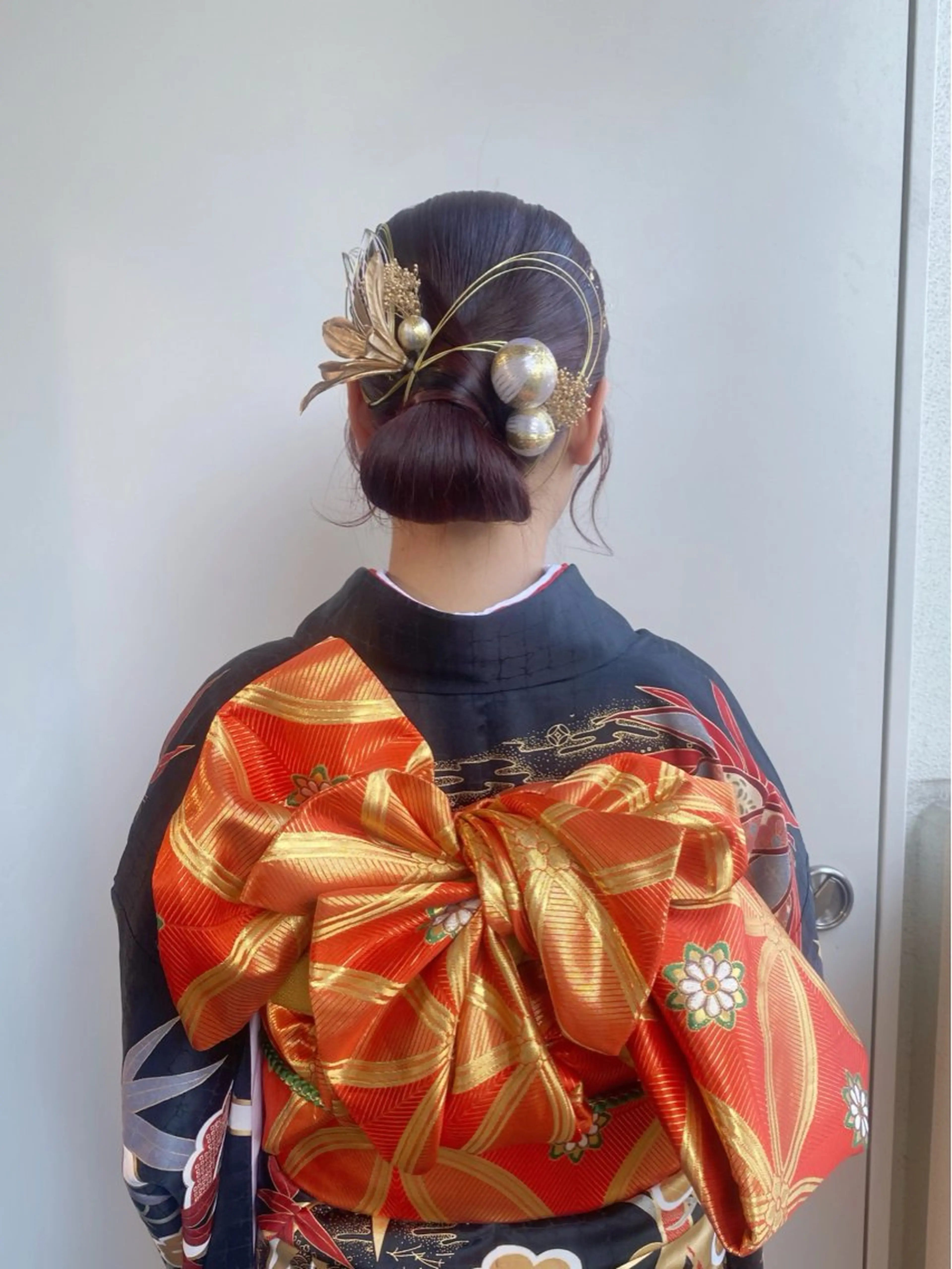 【大事な日に💐】着付け+ヘアアレンジ✨の写真