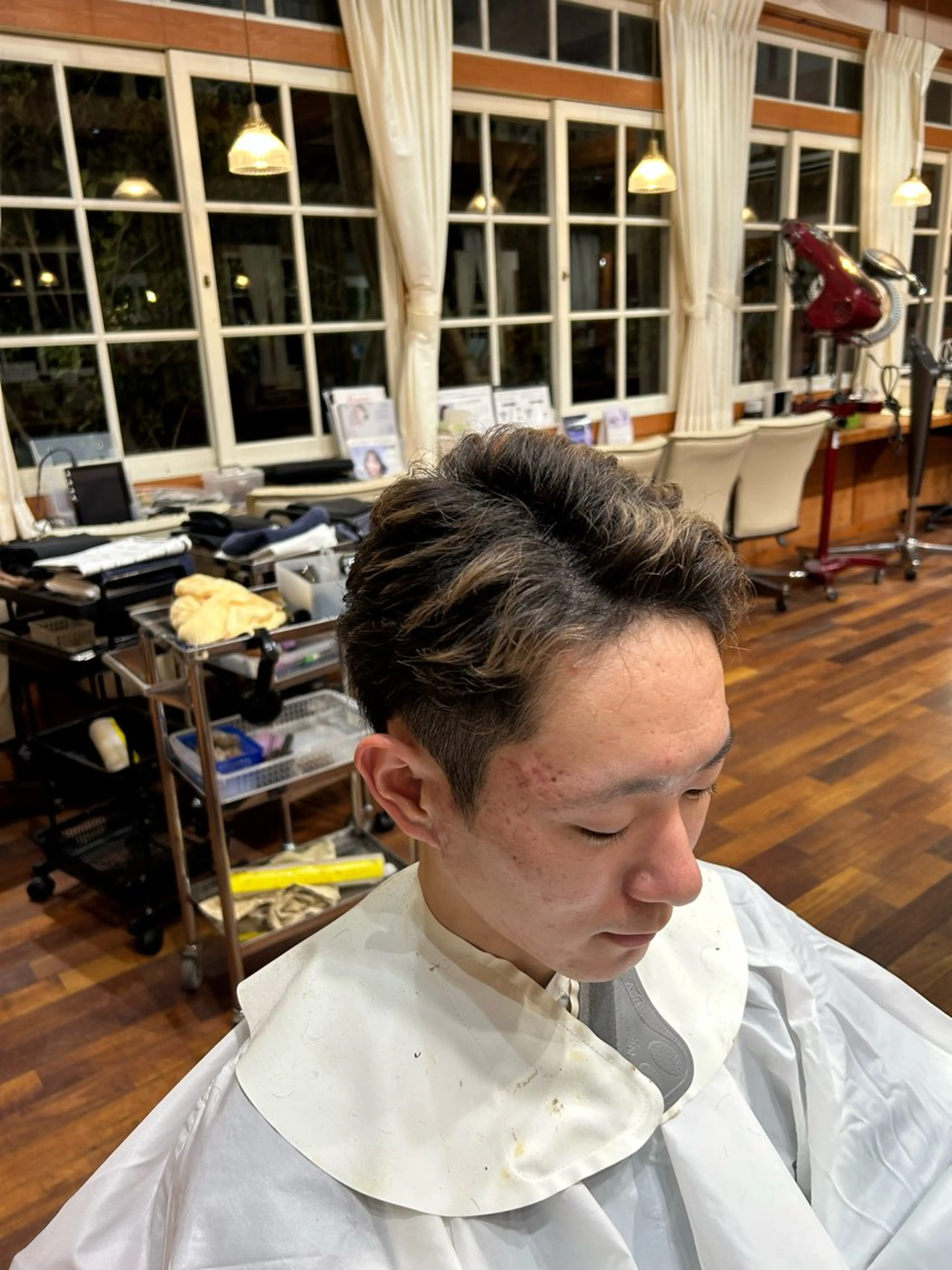 メンズ 可知 幸輝のヘアスタイル