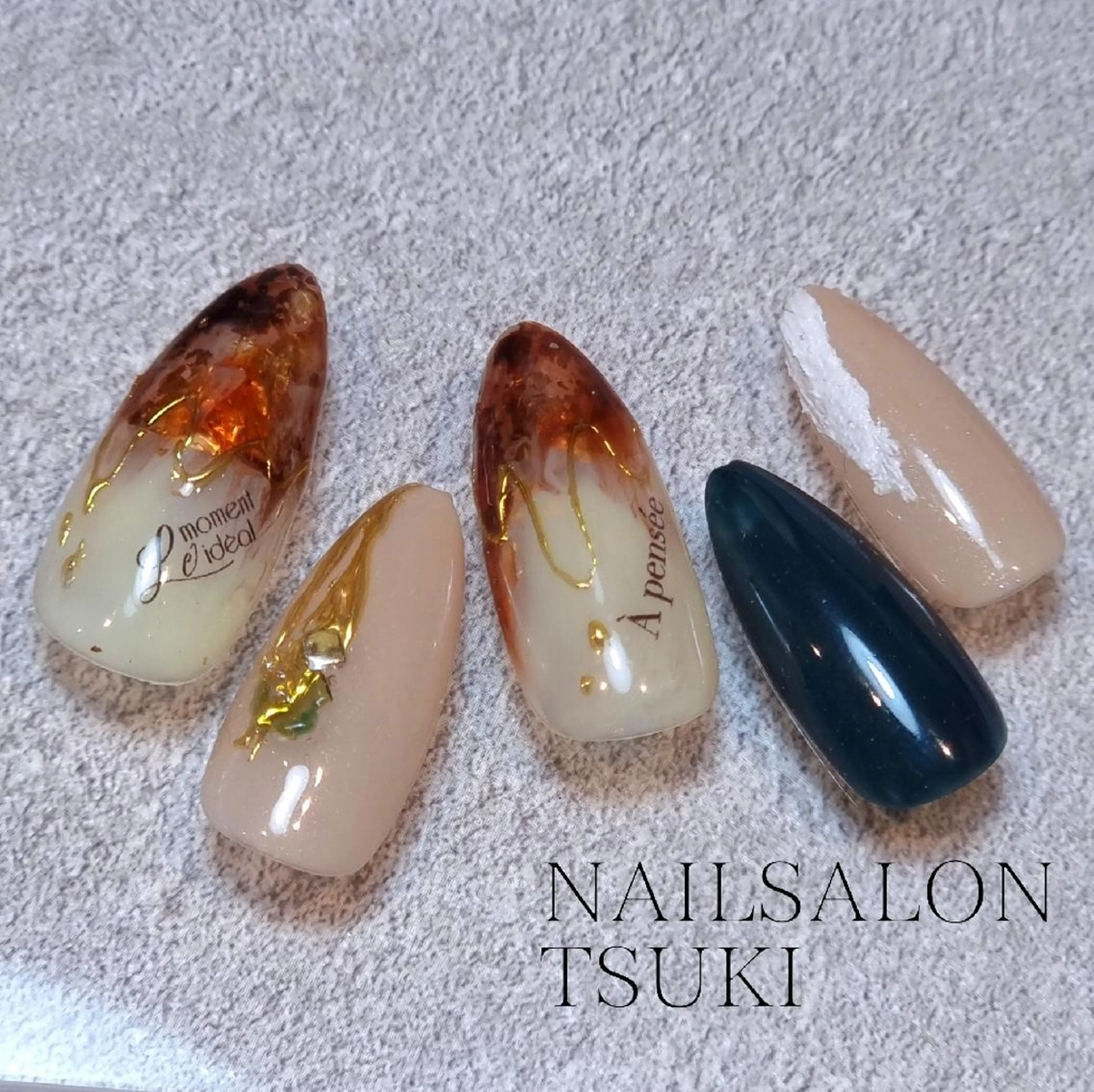 ネイル ニュアンスネイル ハンドネイル Tsuki.所属・Nailsalon Tsuki.のネイルデザイン