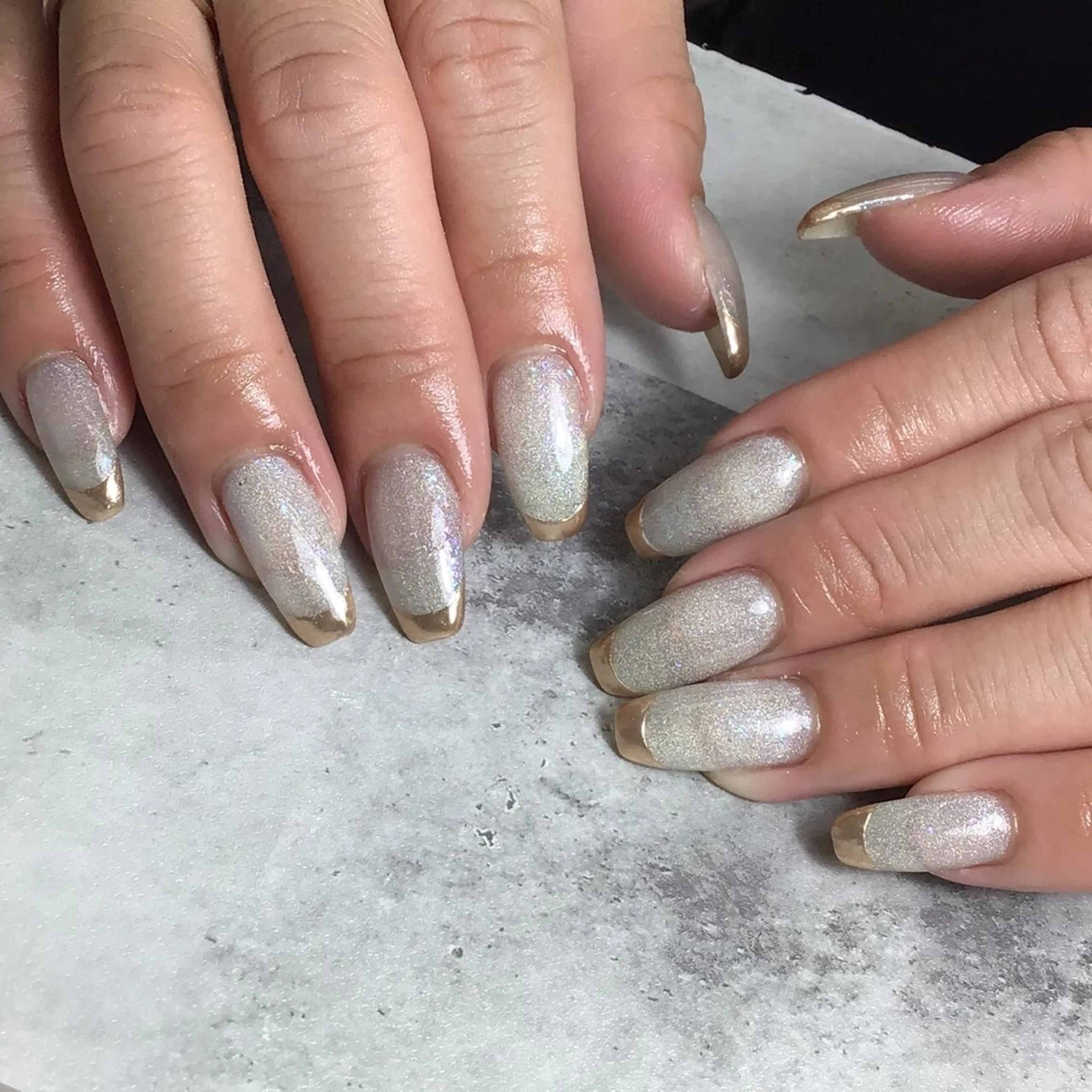 ネイル 長さ出し ジェルネイル マグネットネイル 持ち込み ワンカラーネイル Nail Day 四条烏丸店のネイルデザイン