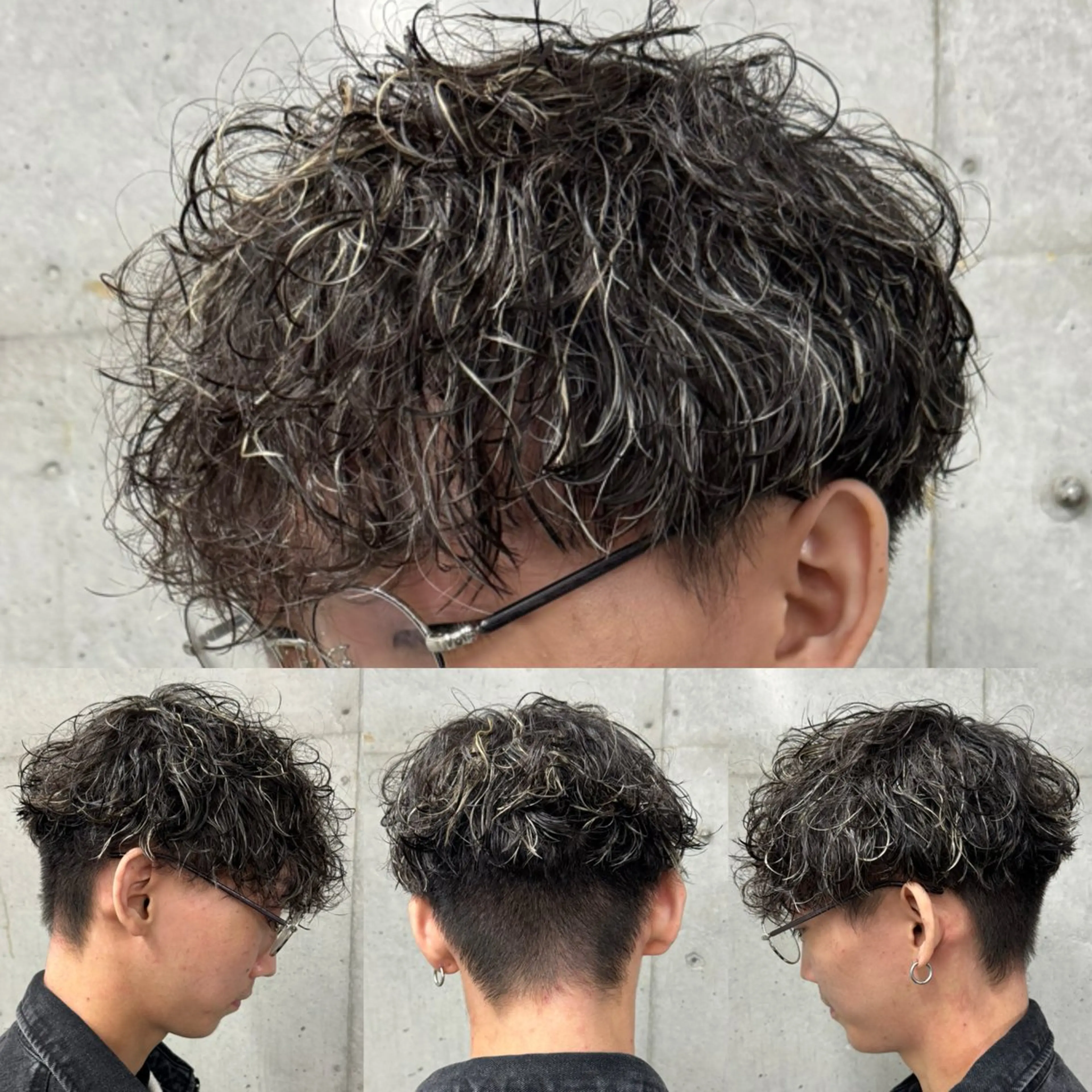 💈【周りと差がつく】メンズカット+ハイライトの写真
