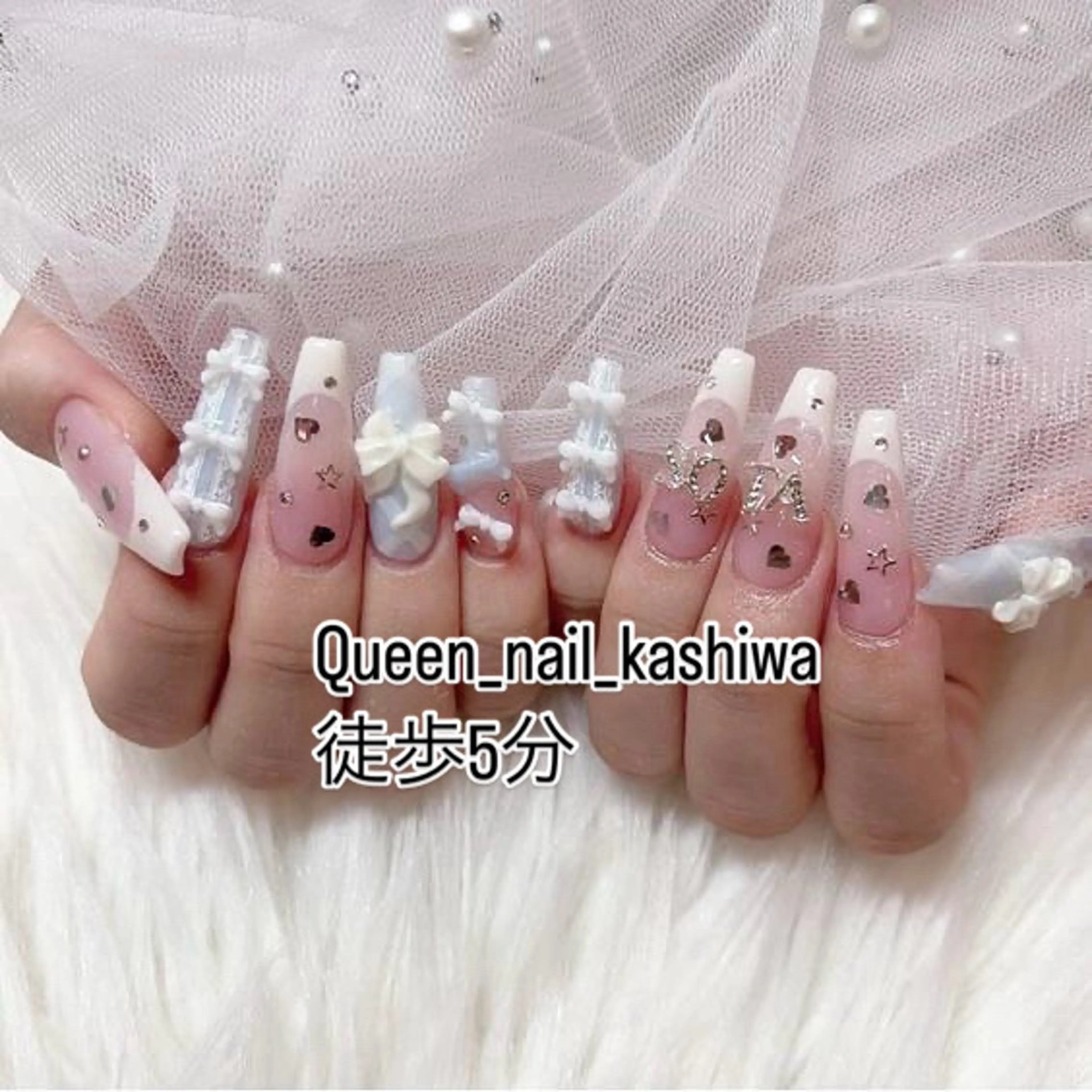 ネイル Queen Nail 柏店　クイーンネイルのネイルデザイン
