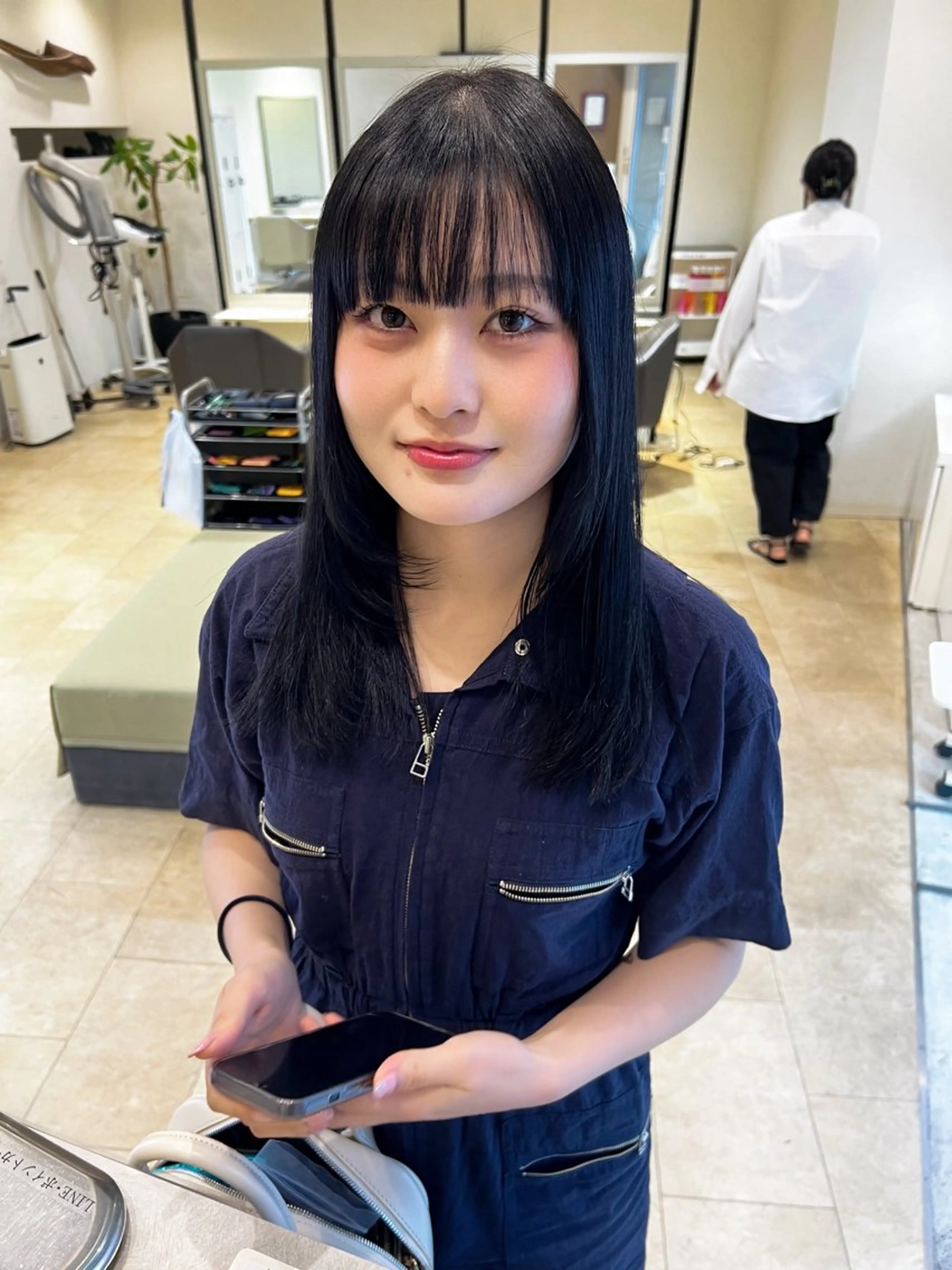 ロング カラー パーマ ストレートパーマ 縮毛矯正 hina/トレンド スタイルNo.1🎀のヘアスタイル