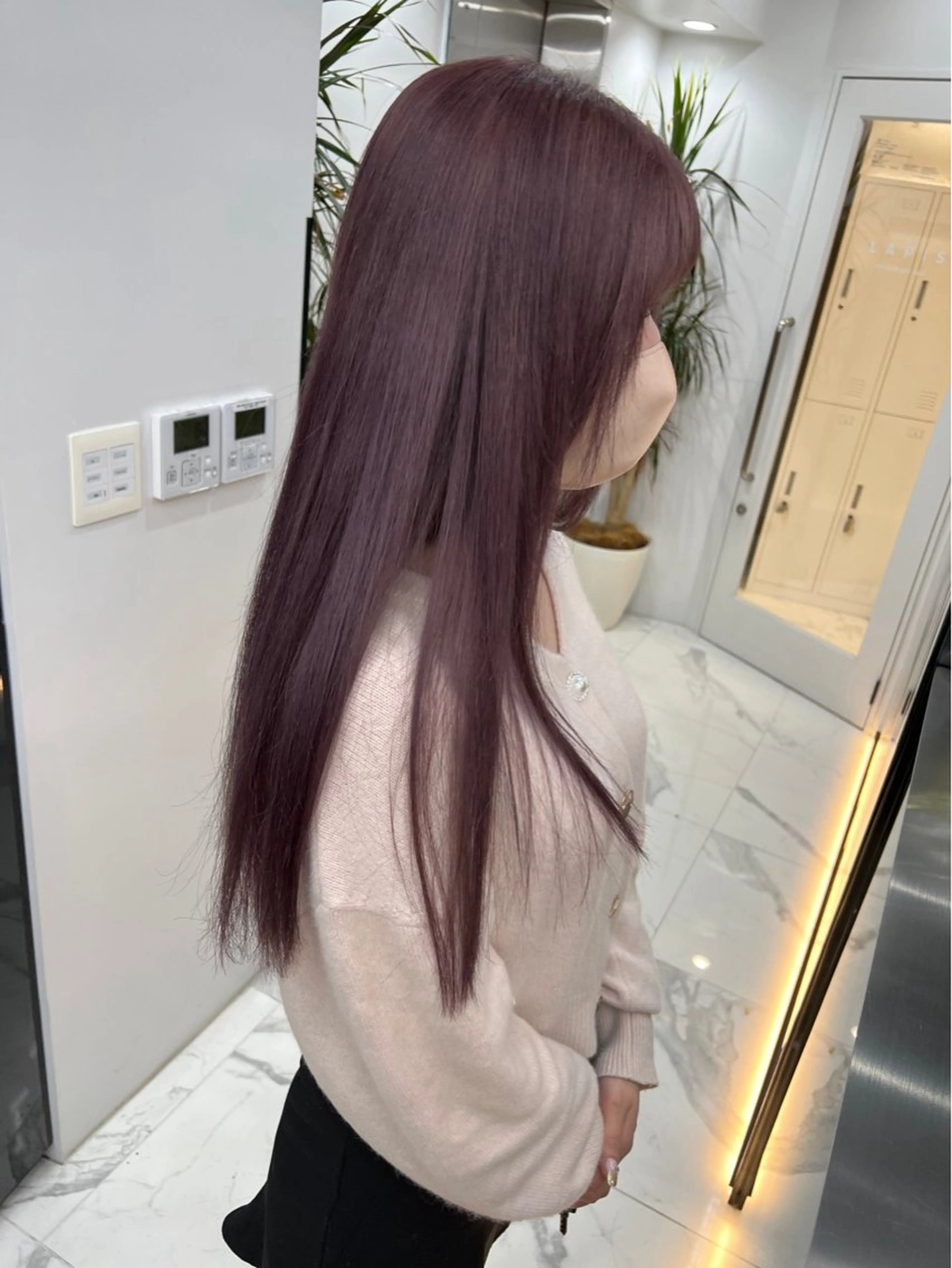 ロング カラー lapis マリナのヘアスタイル