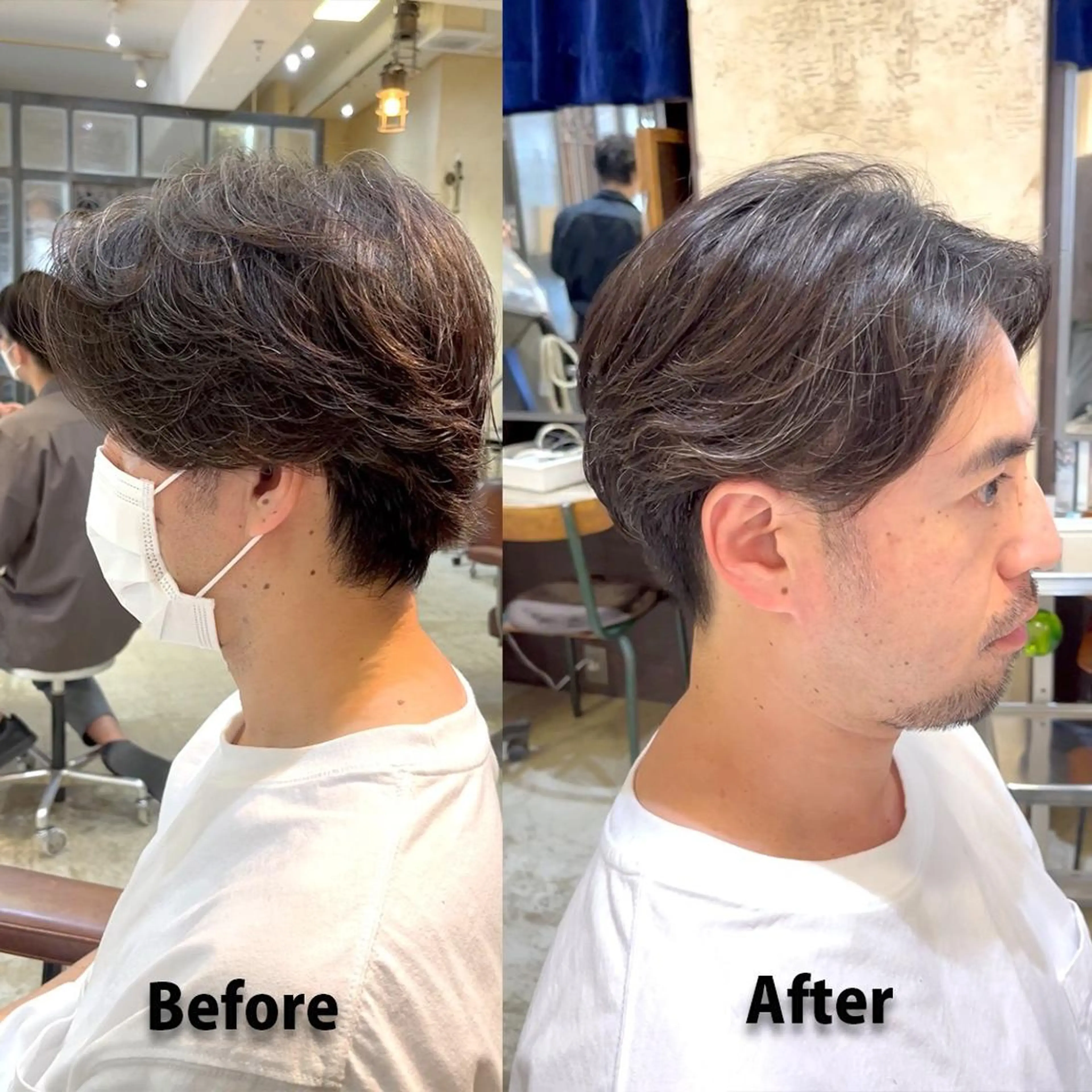 メンズ メンズパーマ パーマ MINX青山店所属・川渕 恭兵のヘアスタイル