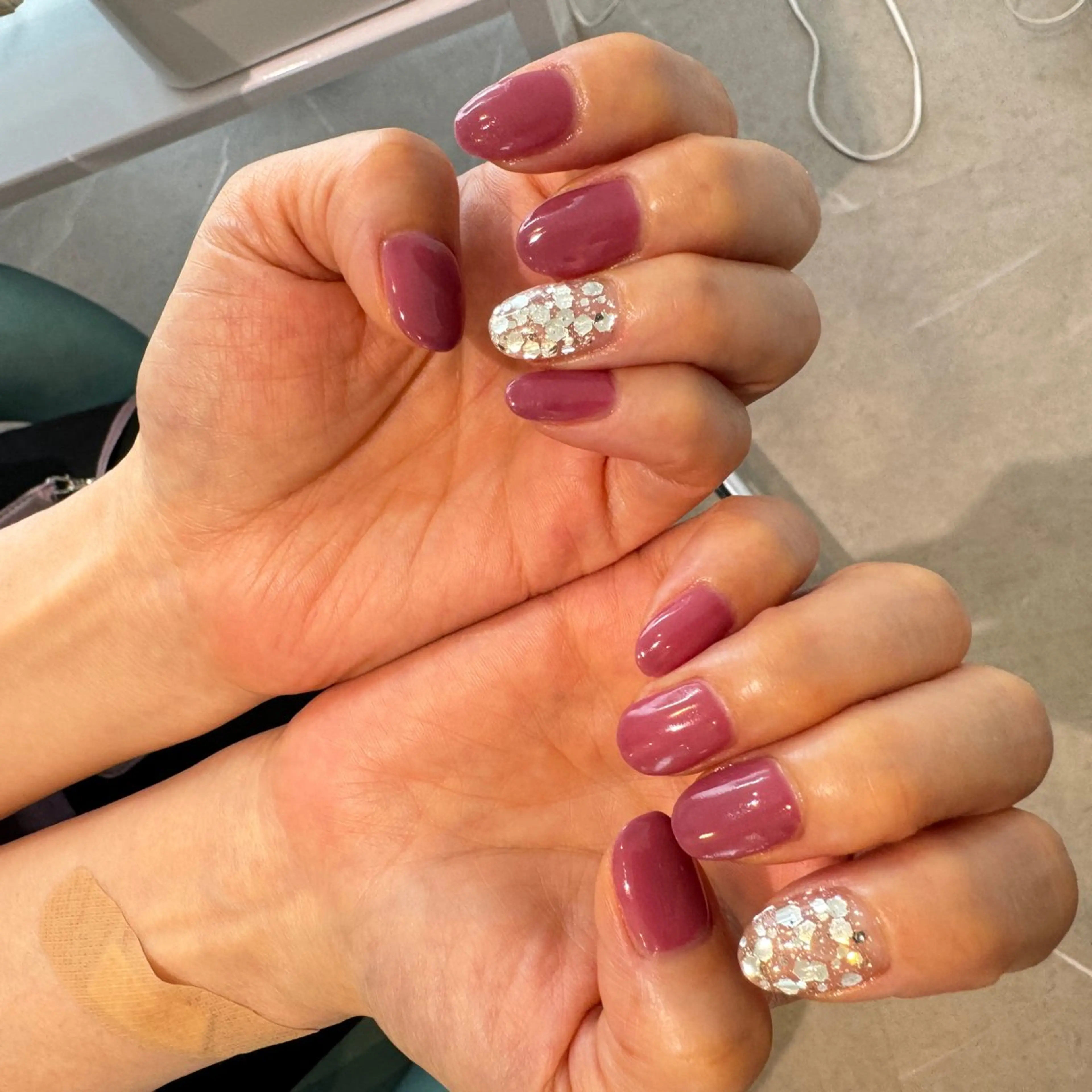 ネイル ワンカラーネイル ハンドネイル Girasol YUKIのネイルデザイン