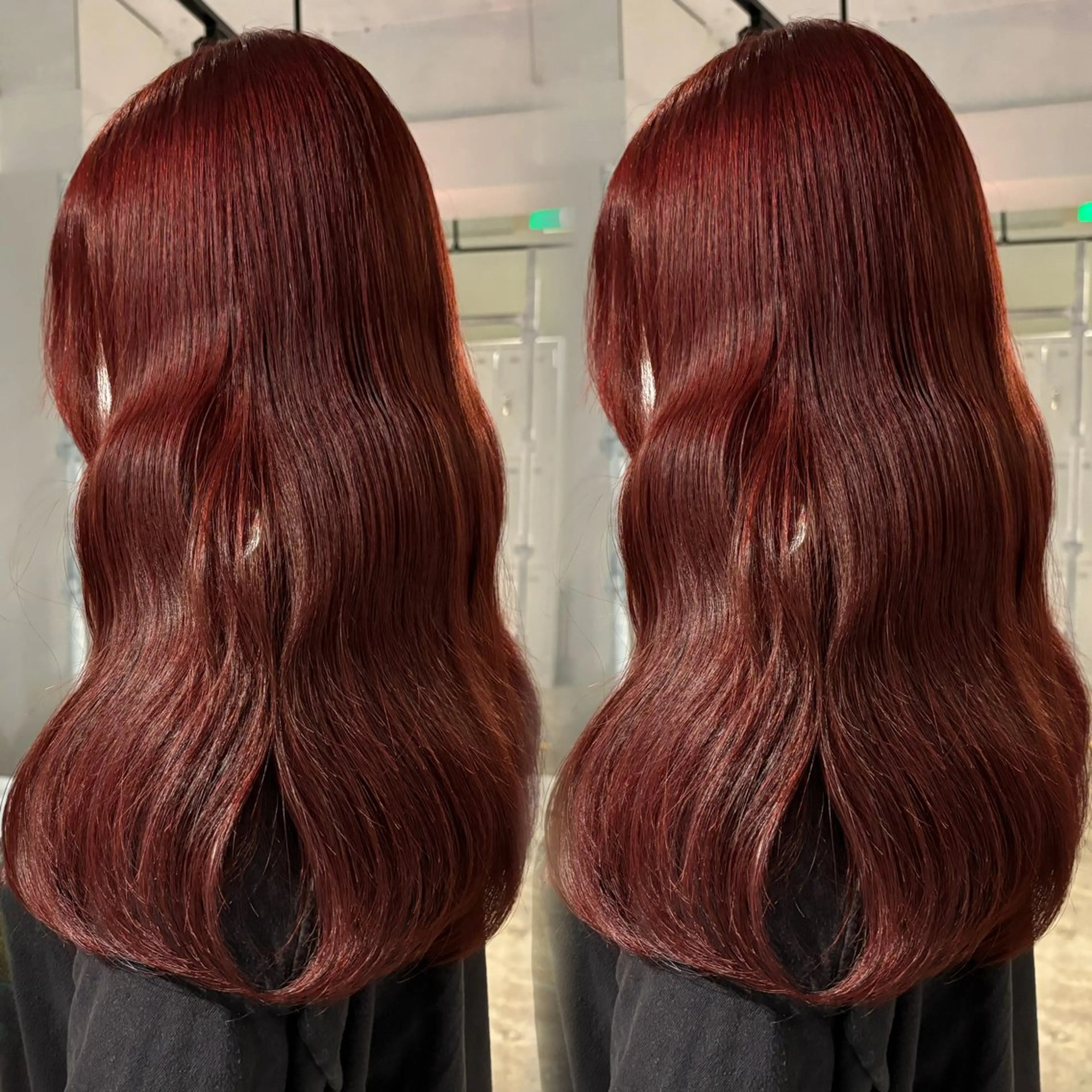 ロング カラー アディクシーカラー アッシュ アッシュブラウン ベージュカラー 黒髪 ヘアカラー トリートメント ヘッドスパ 暖色カラー🍒 ケアブリーチ/akiのヘアスタイル