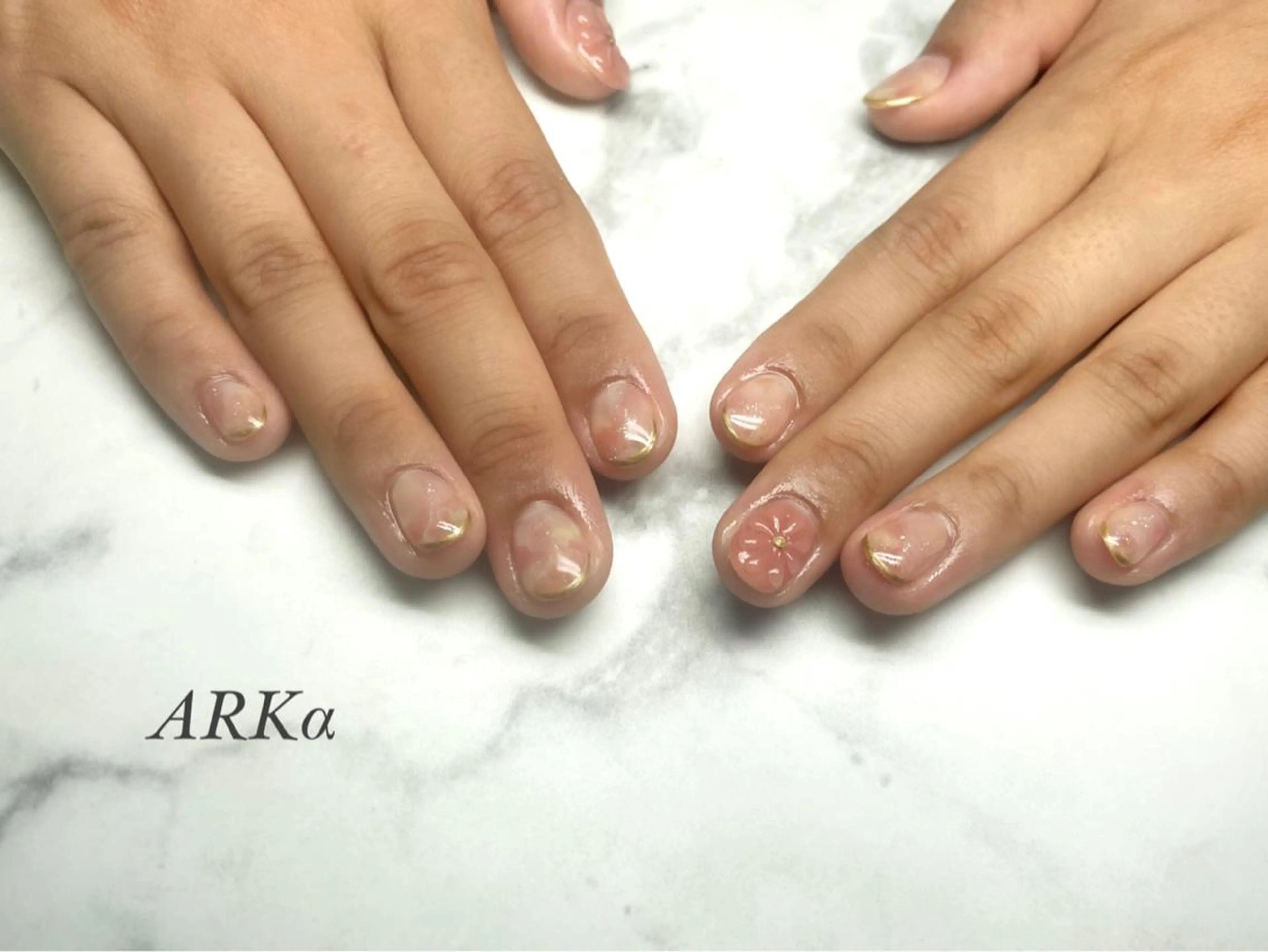ネイル ハンドネイル ARKα Nishiのネイルデザイン