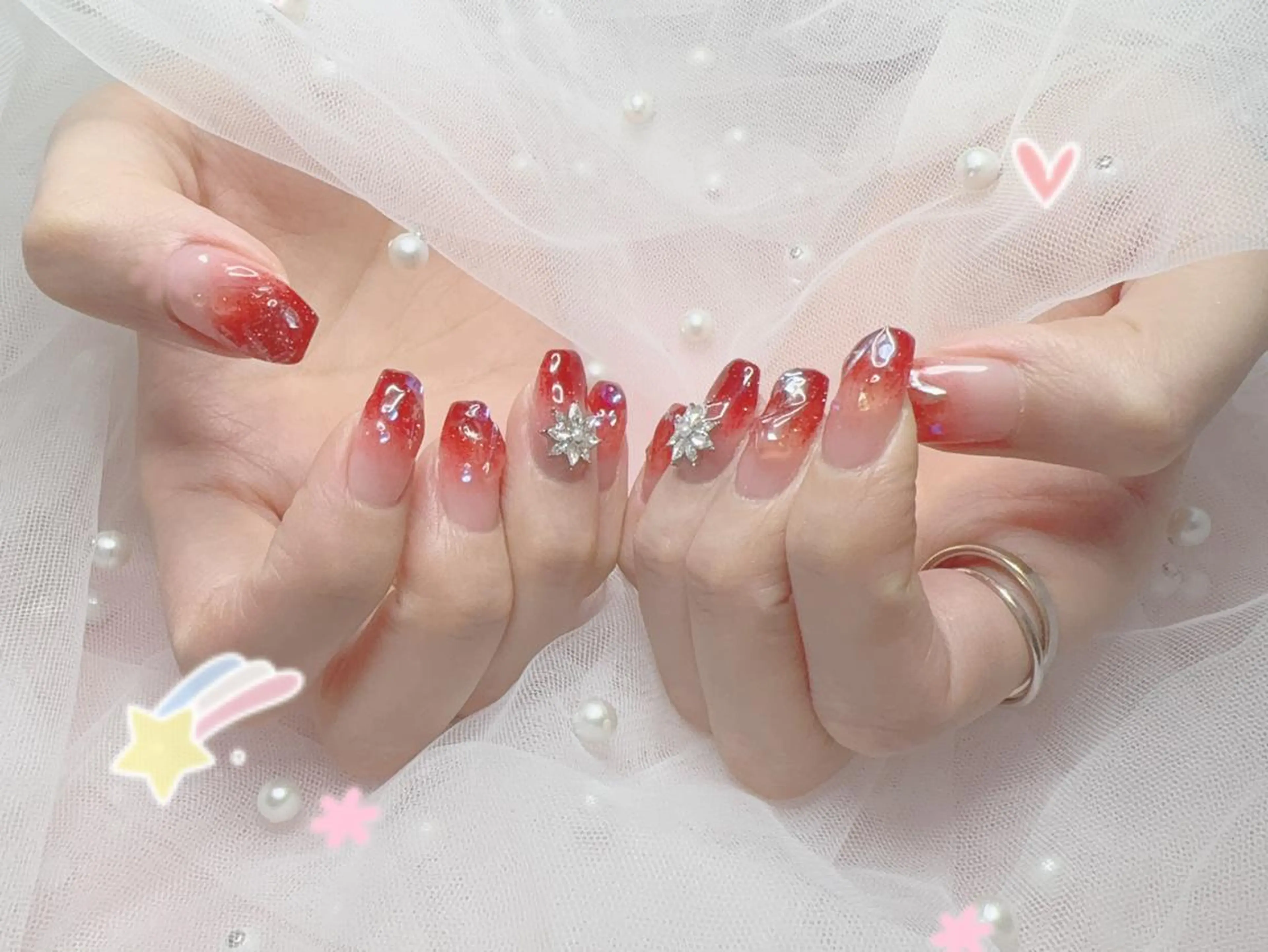 ネイル ハンドネイル 🎀シズカ nail🎀のネイルデザイン