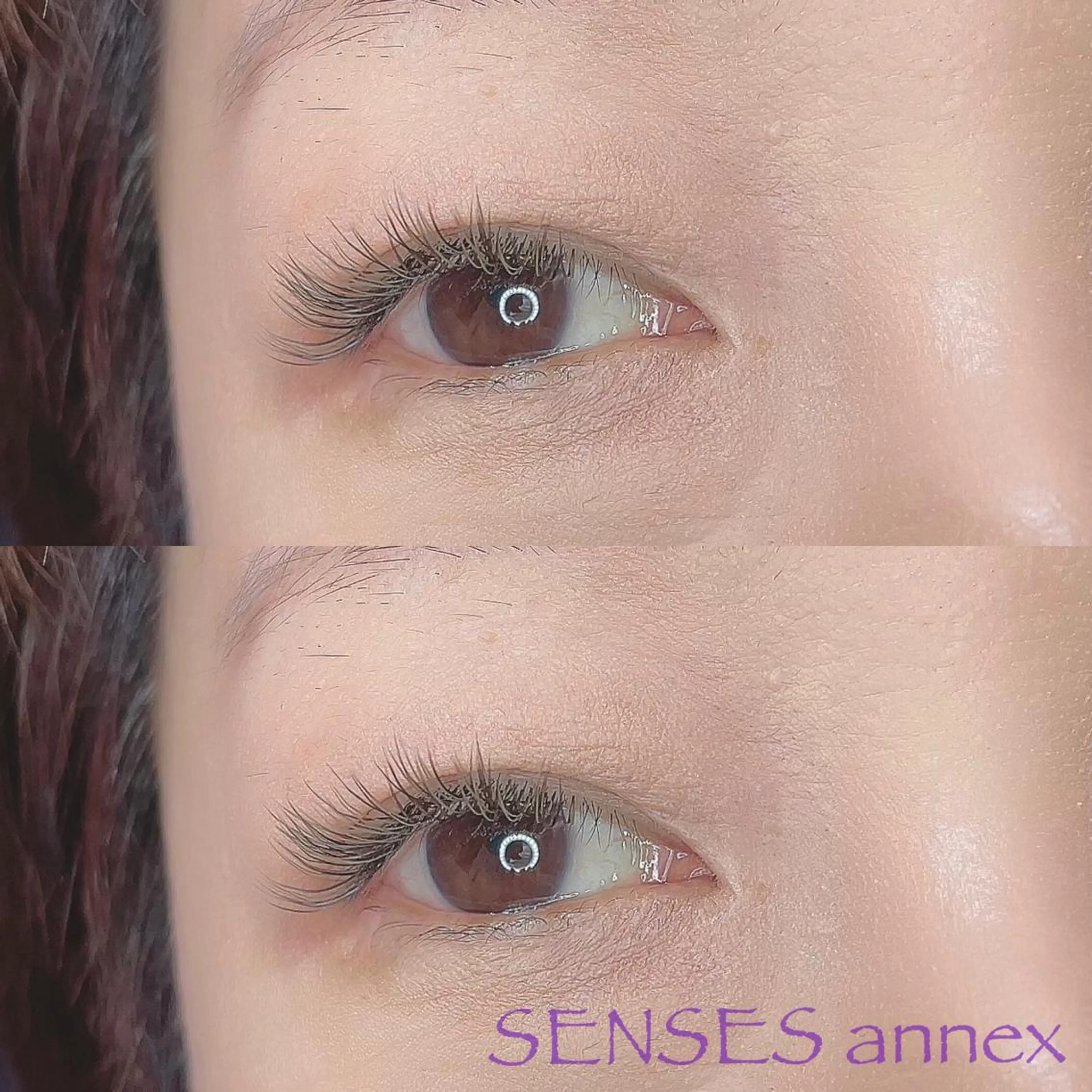 マツエク・マツパ カラーマツエク マツエク SENSES_ WAKAのマツエク・マツパデザイン